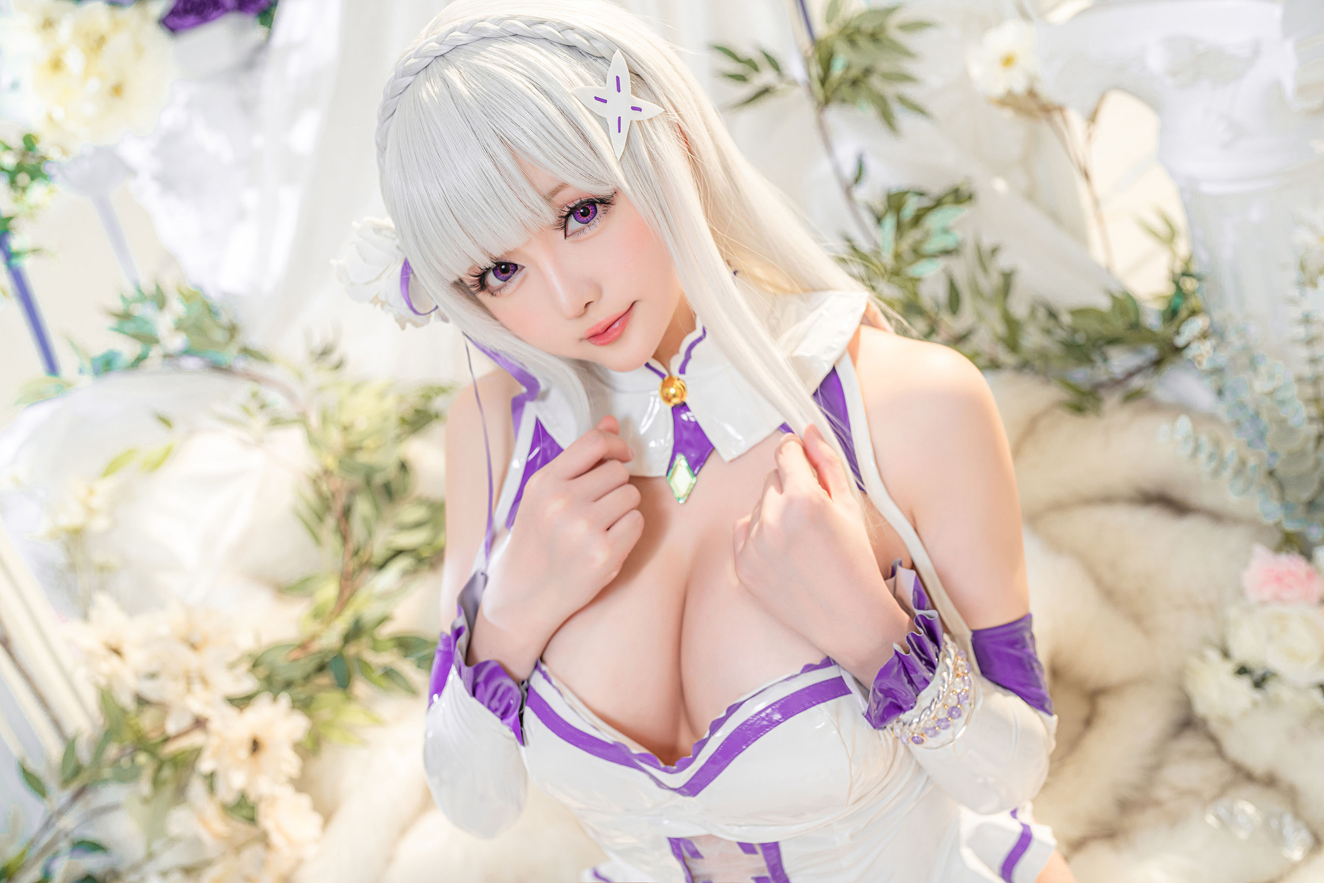 [网红COS] Coser小姐姐星之迟迟 - 爱蜜莉雅