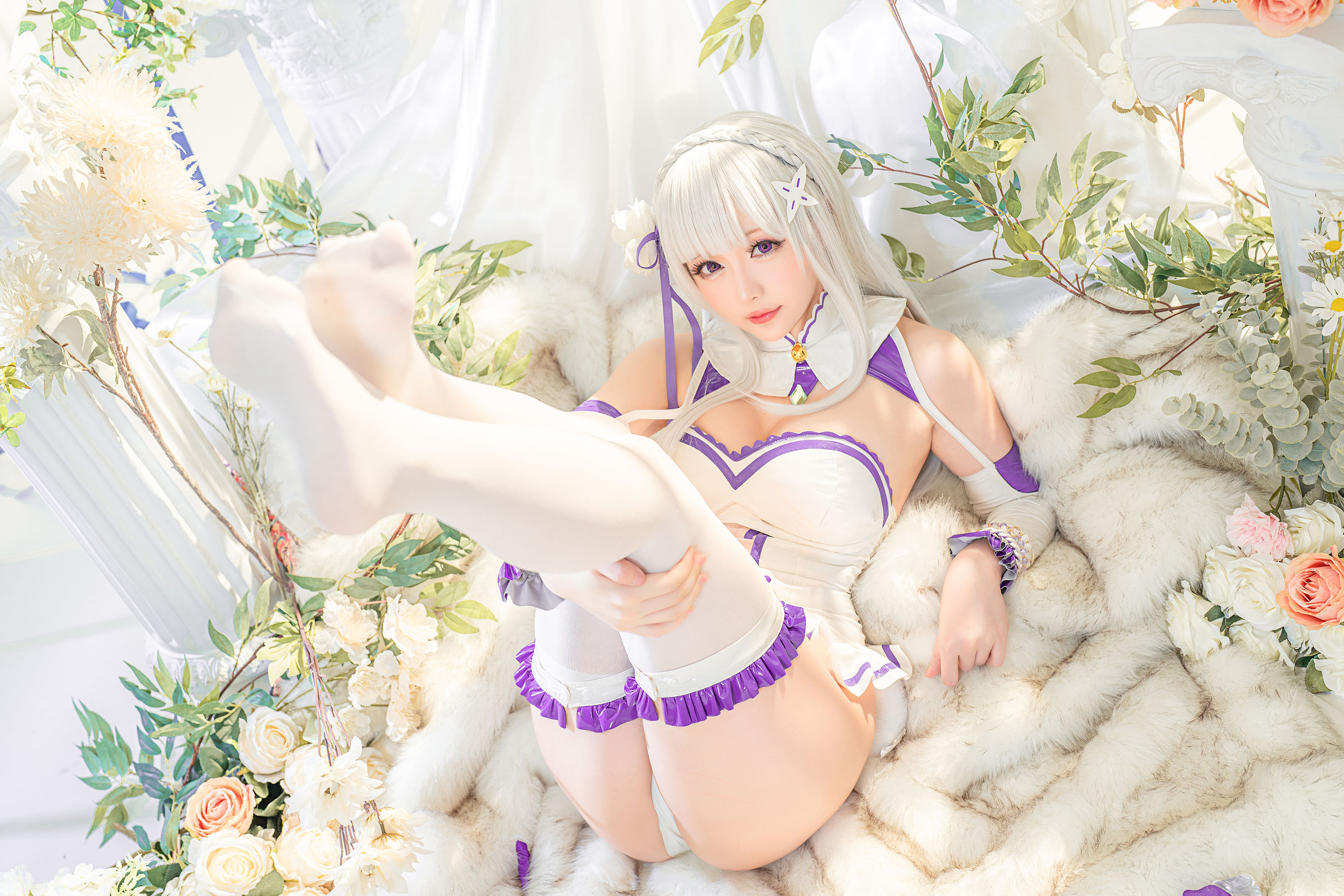[网红COS] Coser小姐姐星之迟迟 - 爱蜜莉雅