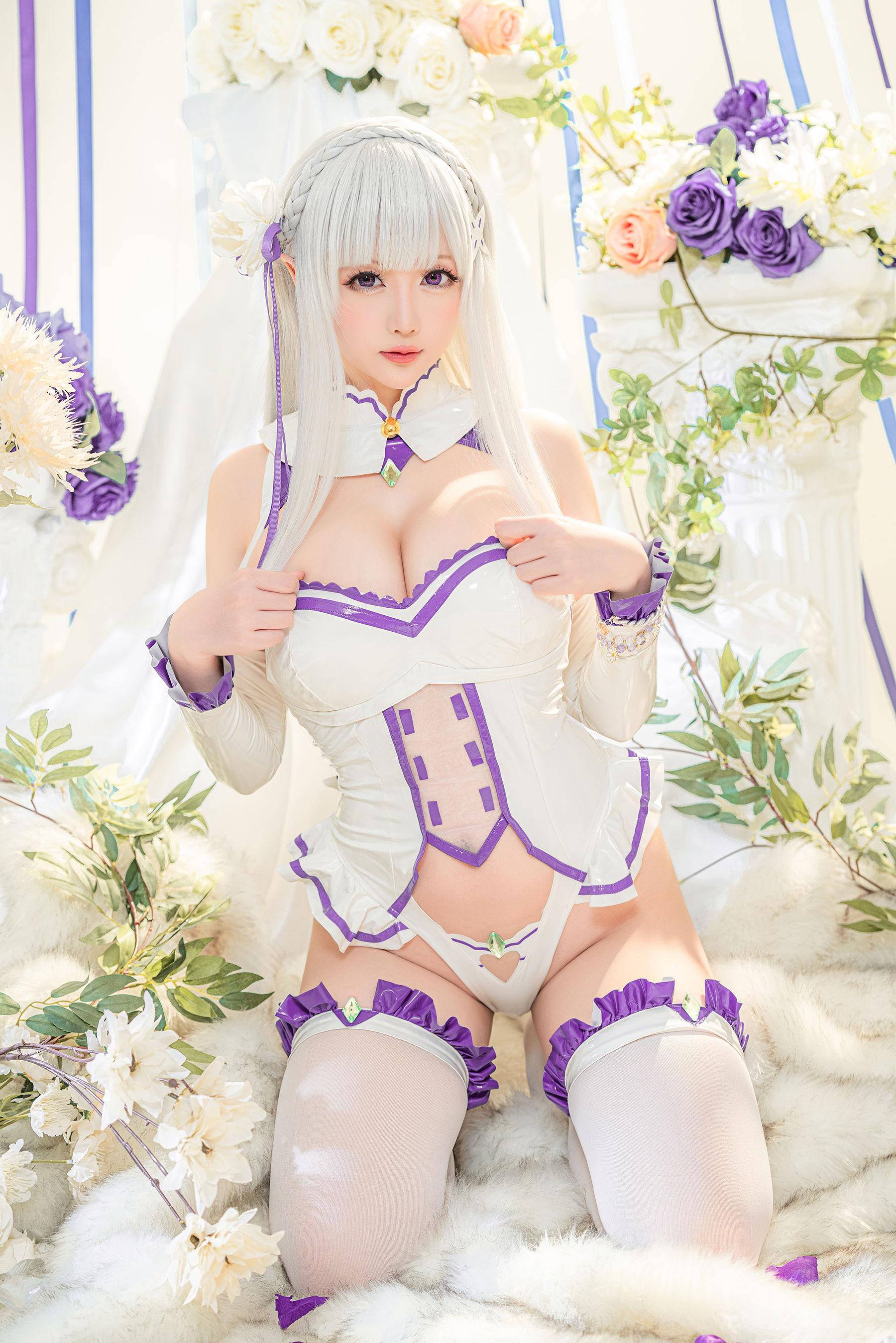 [网红COS] Coser小姐姐星之迟迟 - 爱蜜莉雅