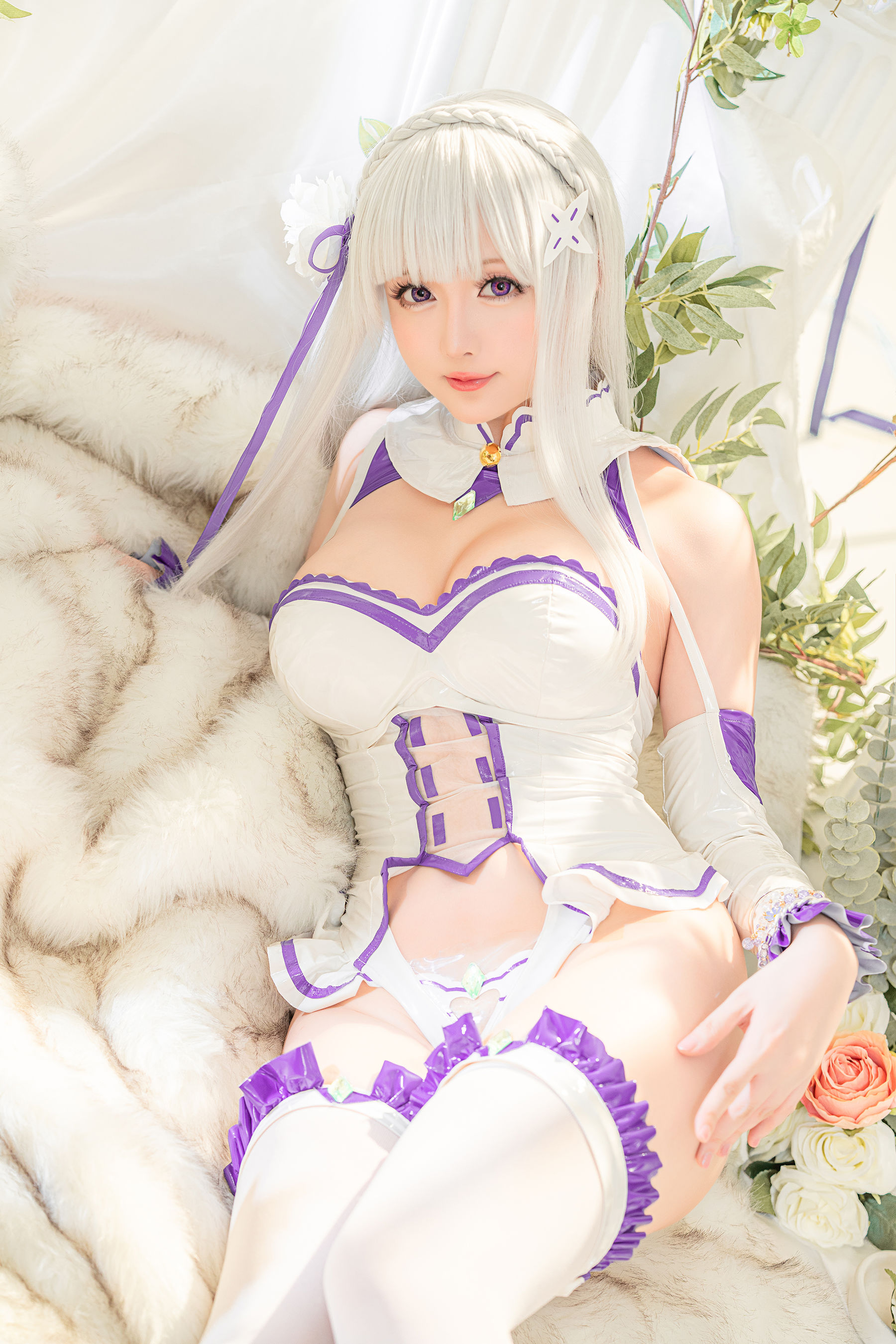 [网红COS] Coser小姐姐星之迟迟 - 爱蜜莉雅