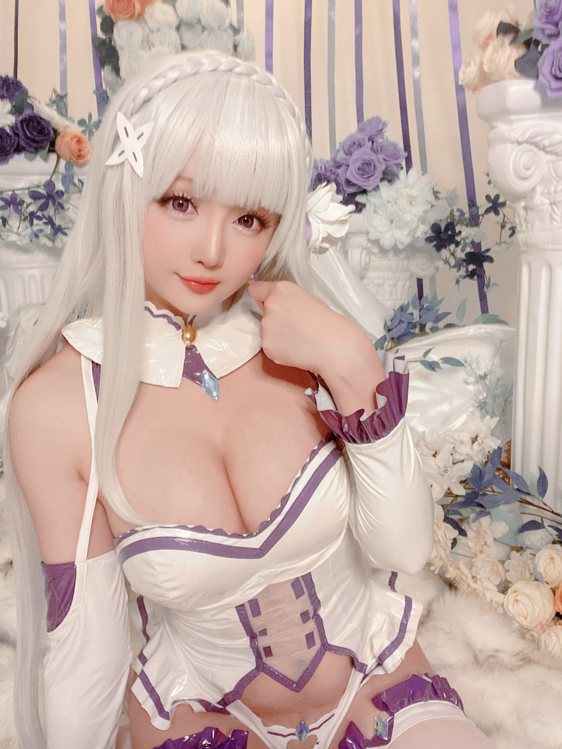 [网红COS] Coser小姐姐星之迟迟 - 爱蜜莉雅