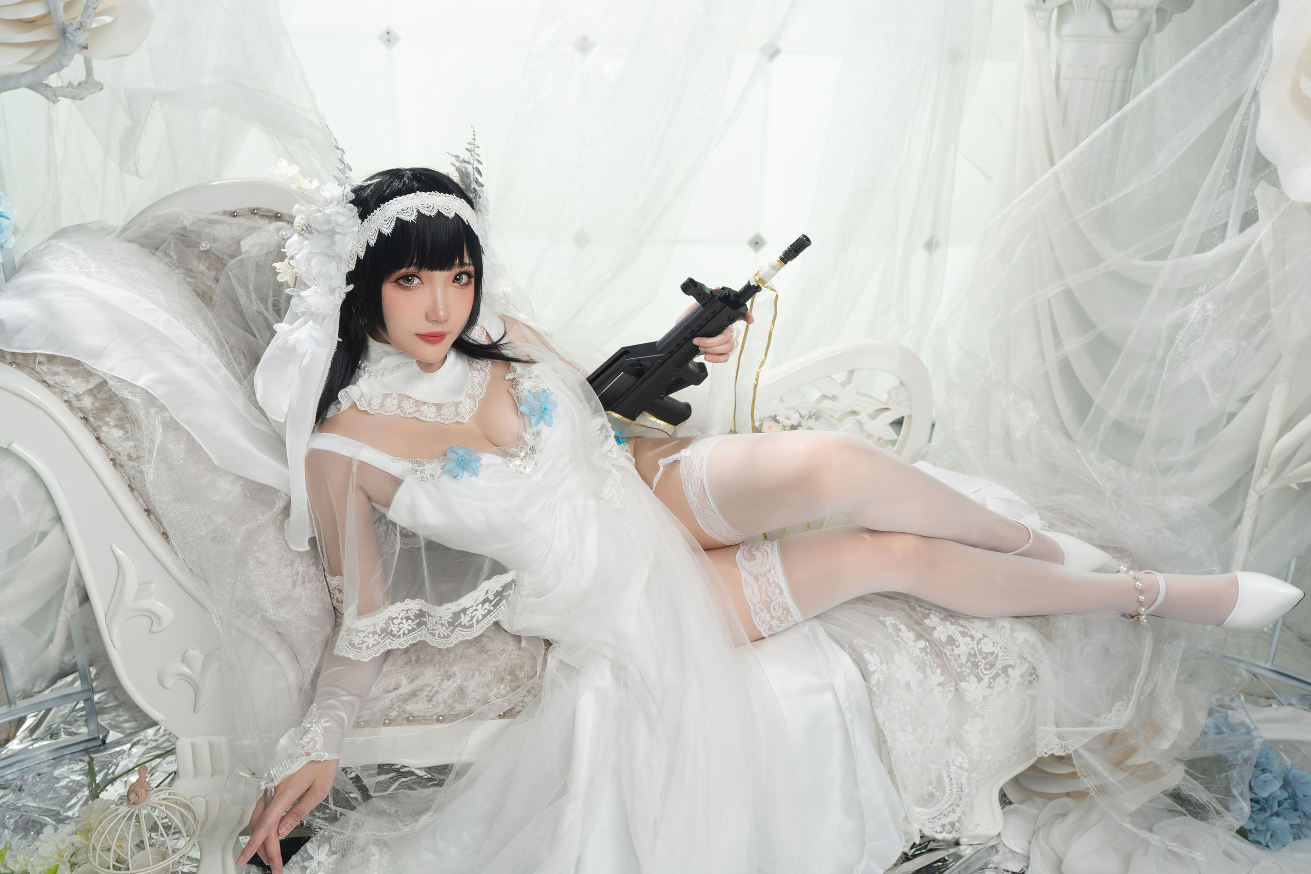 [网红COS] Coser瓜希酱福利 - 95式花嫁