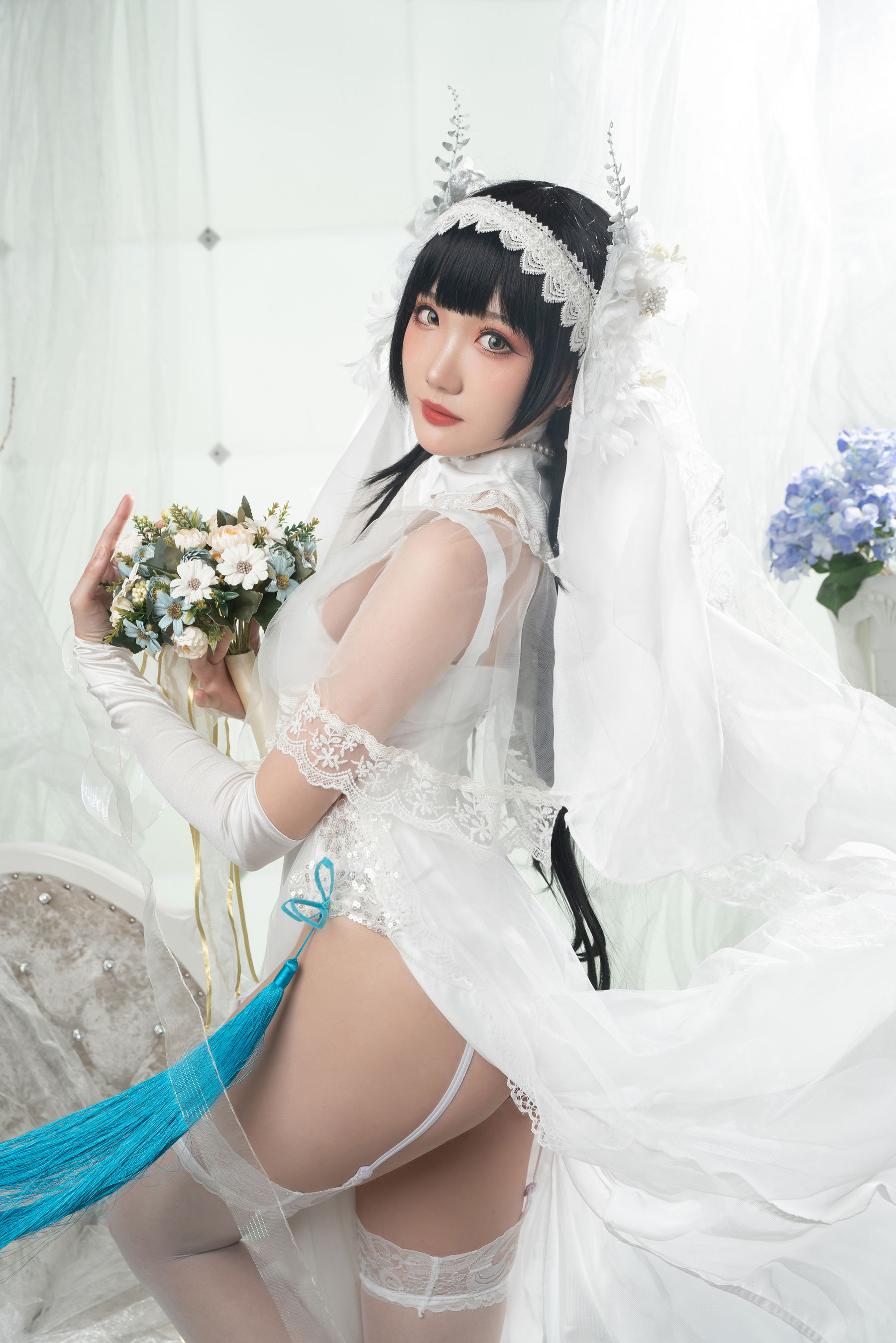 [网红COS] Coser瓜希酱福利 - 95式花嫁