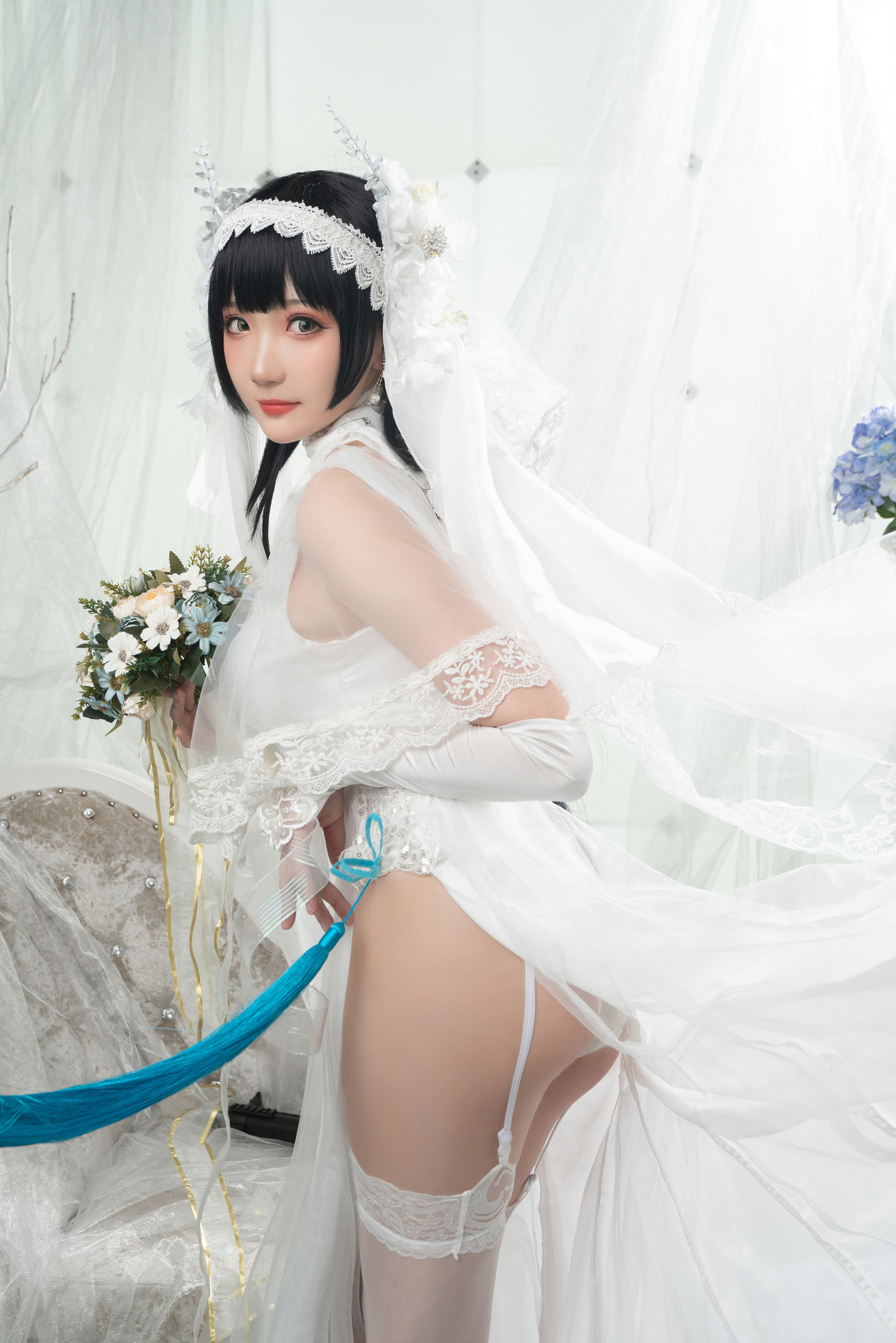 [网红COS] Coser瓜希酱福利 - 95式花嫁