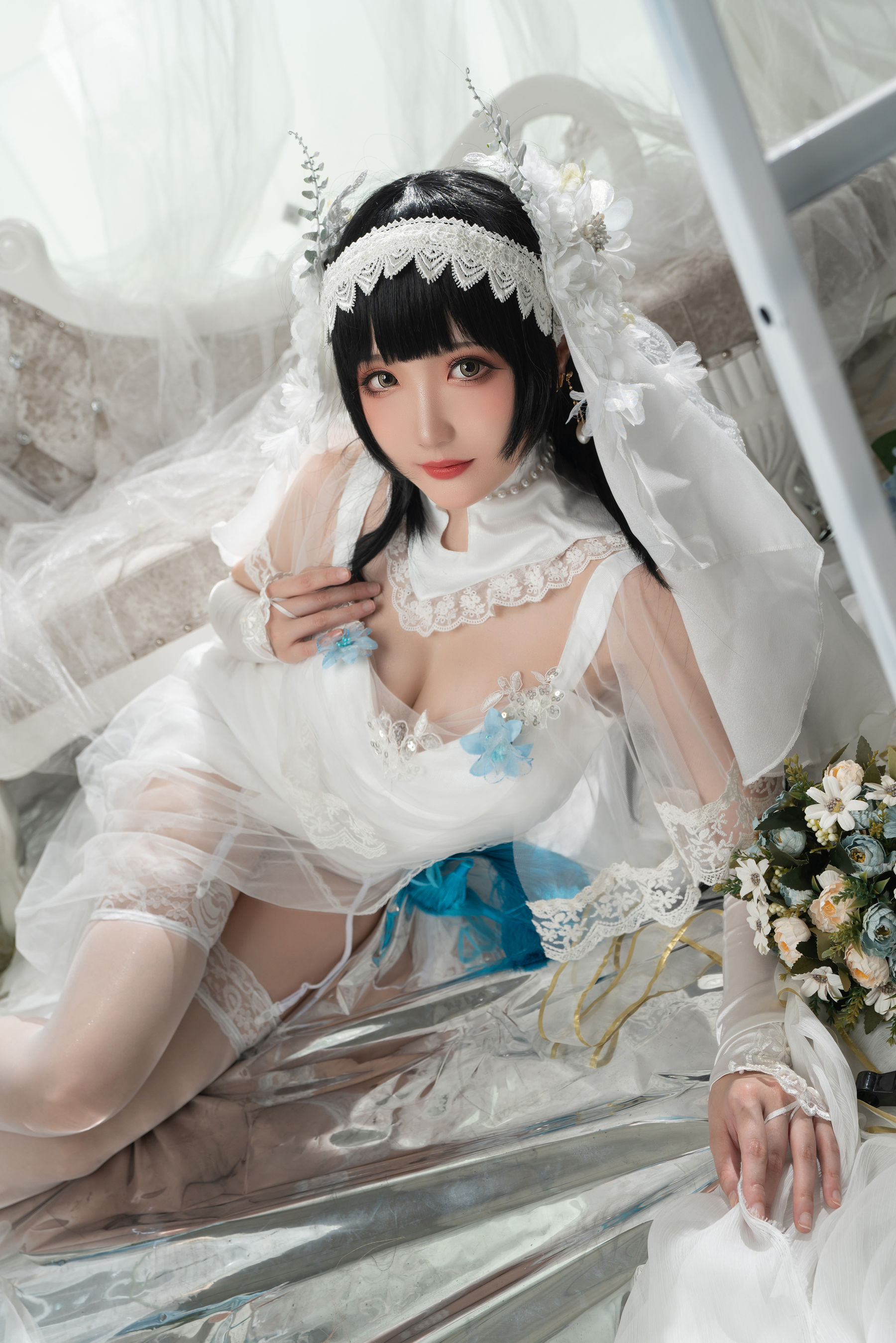 [网红COS] Coser瓜希酱福利 - 95式花嫁