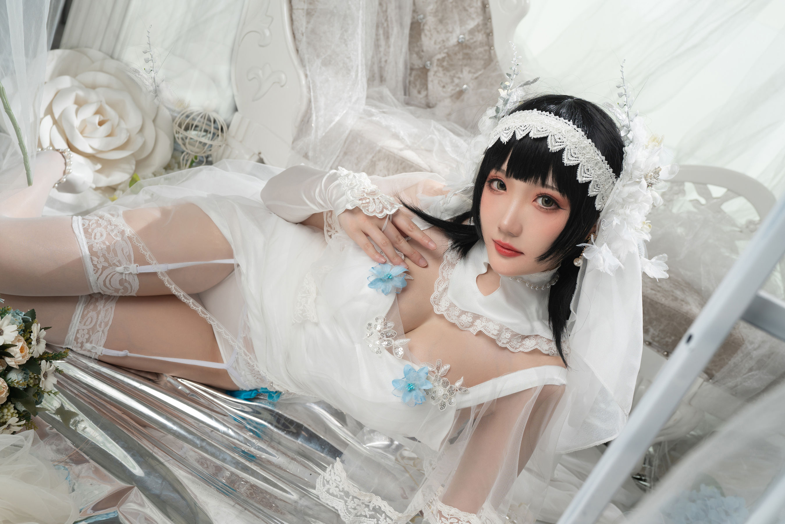 [网红COS] Coser瓜希酱福利 - 95式花嫁