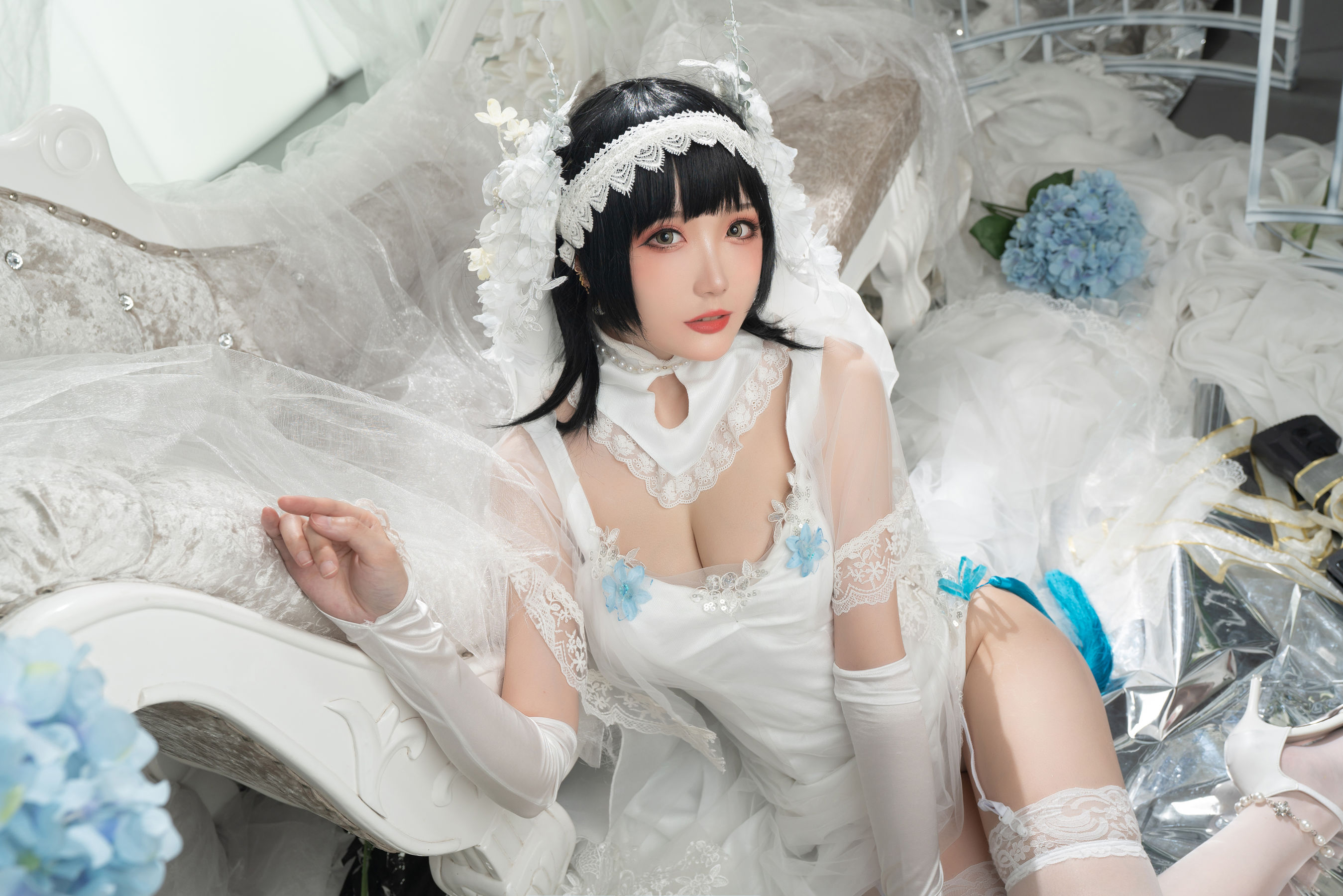 [网红COS] Coser瓜希酱福利 - 95式花嫁