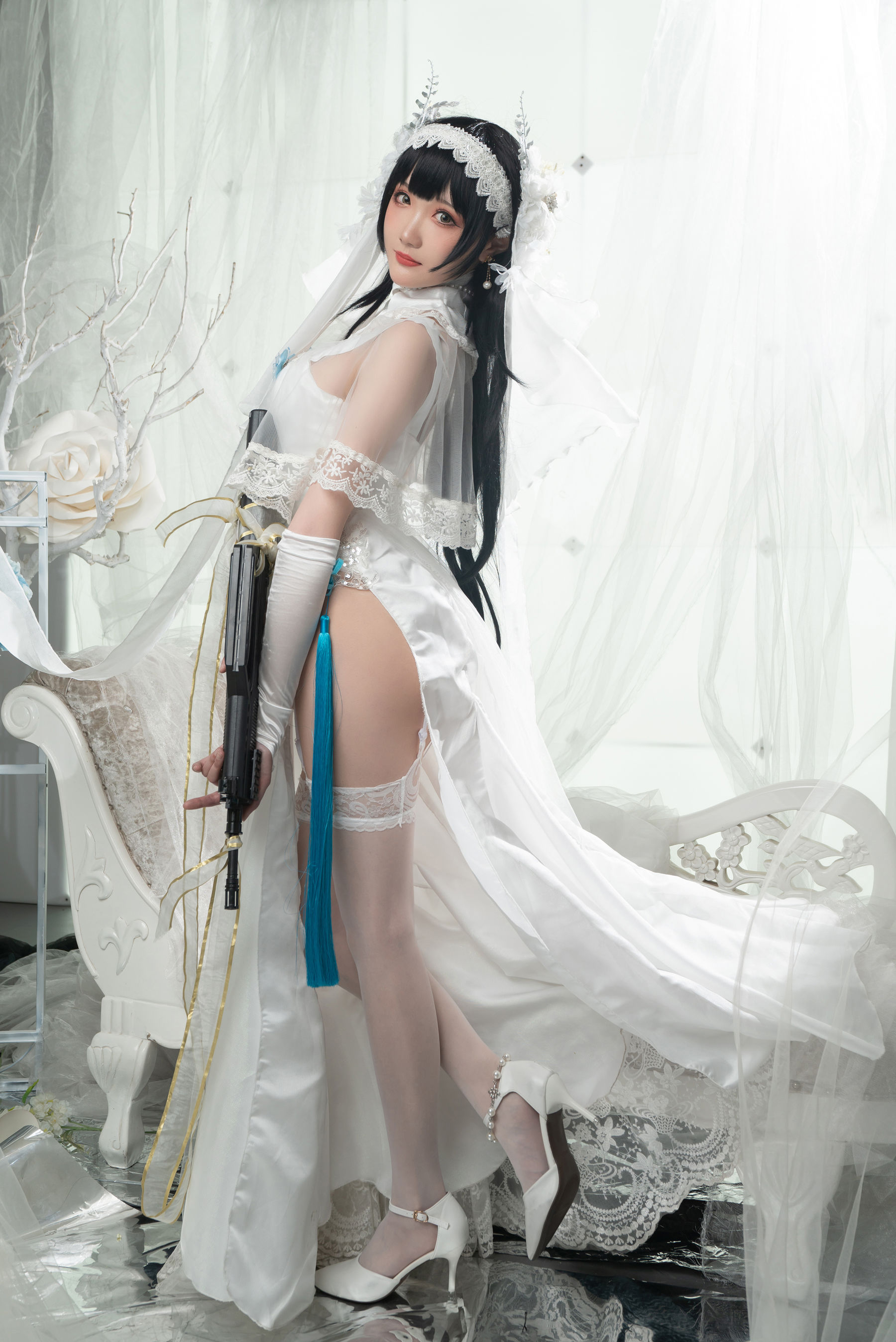 [网红COS] Coser瓜希酱福利 - 95式花嫁