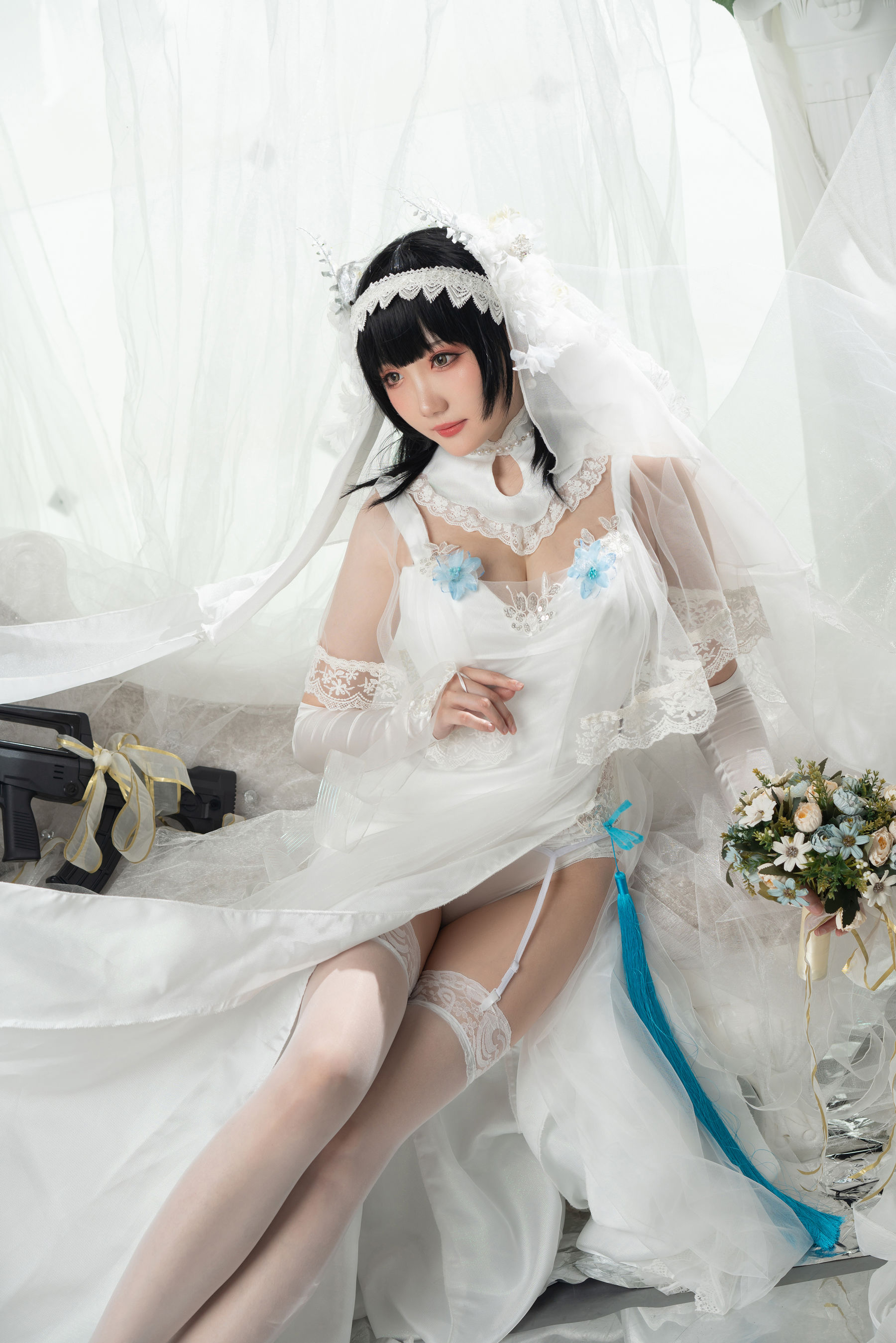 [网红COS] Coser瓜希酱福利 - 95式花嫁