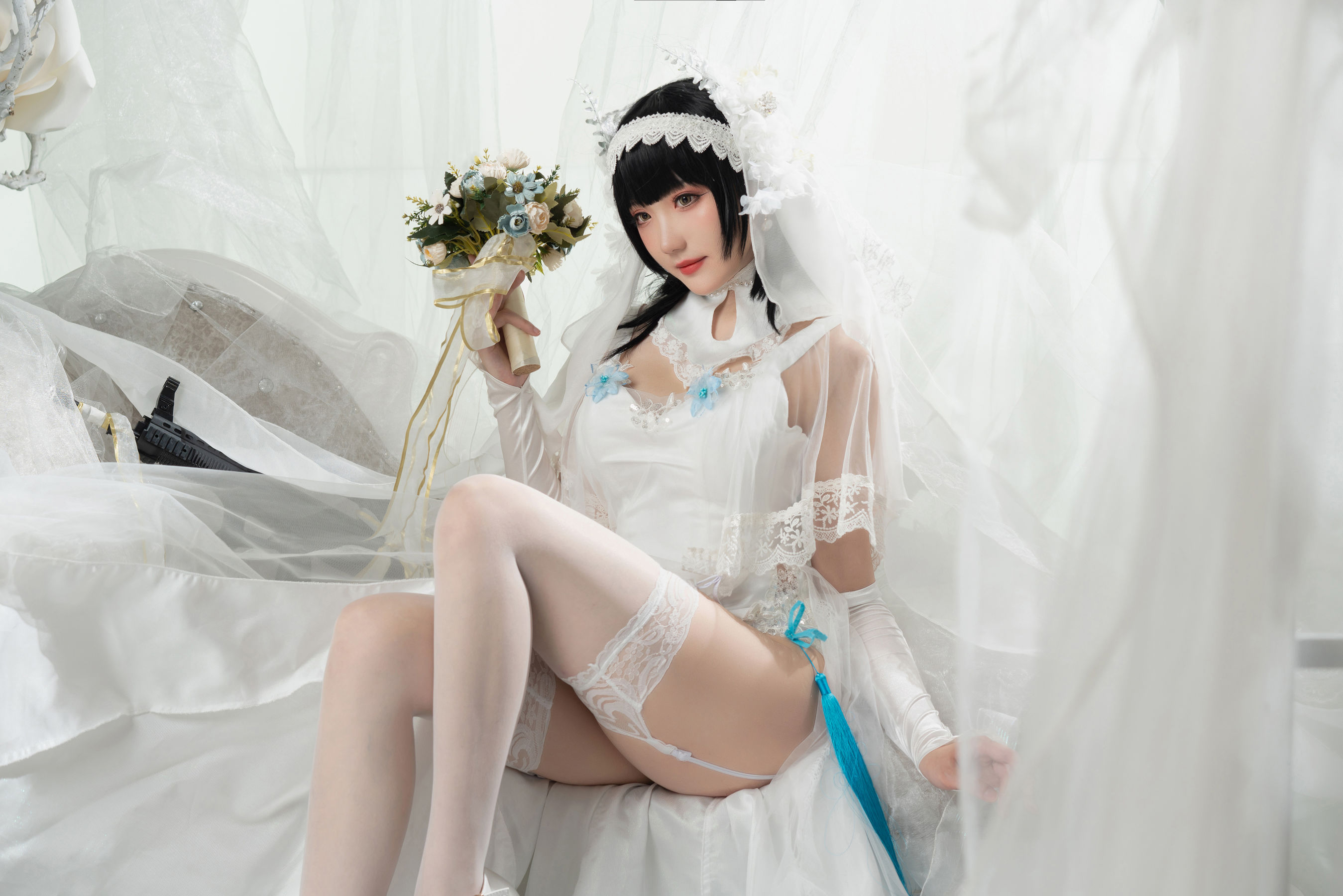 [网红COS] Coser瓜希酱福利 - 95式花嫁