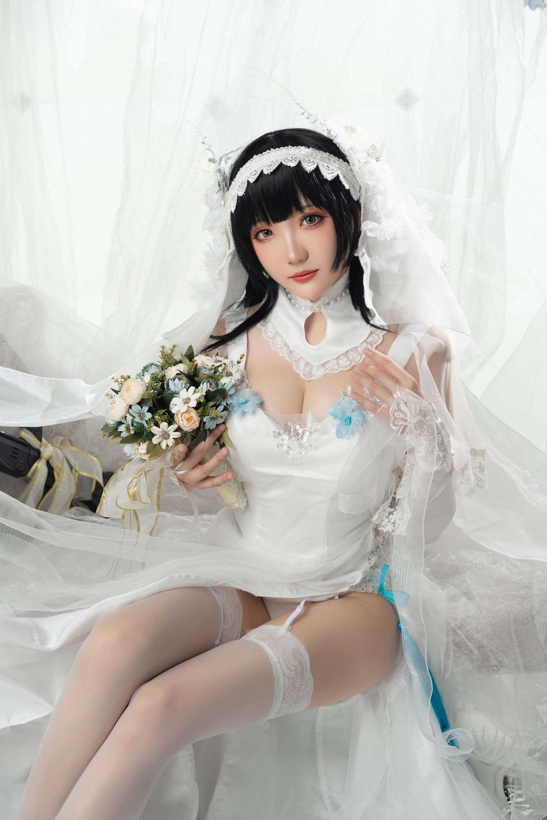 [网红COS] Coser瓜希酱福利 - 95式花嫁