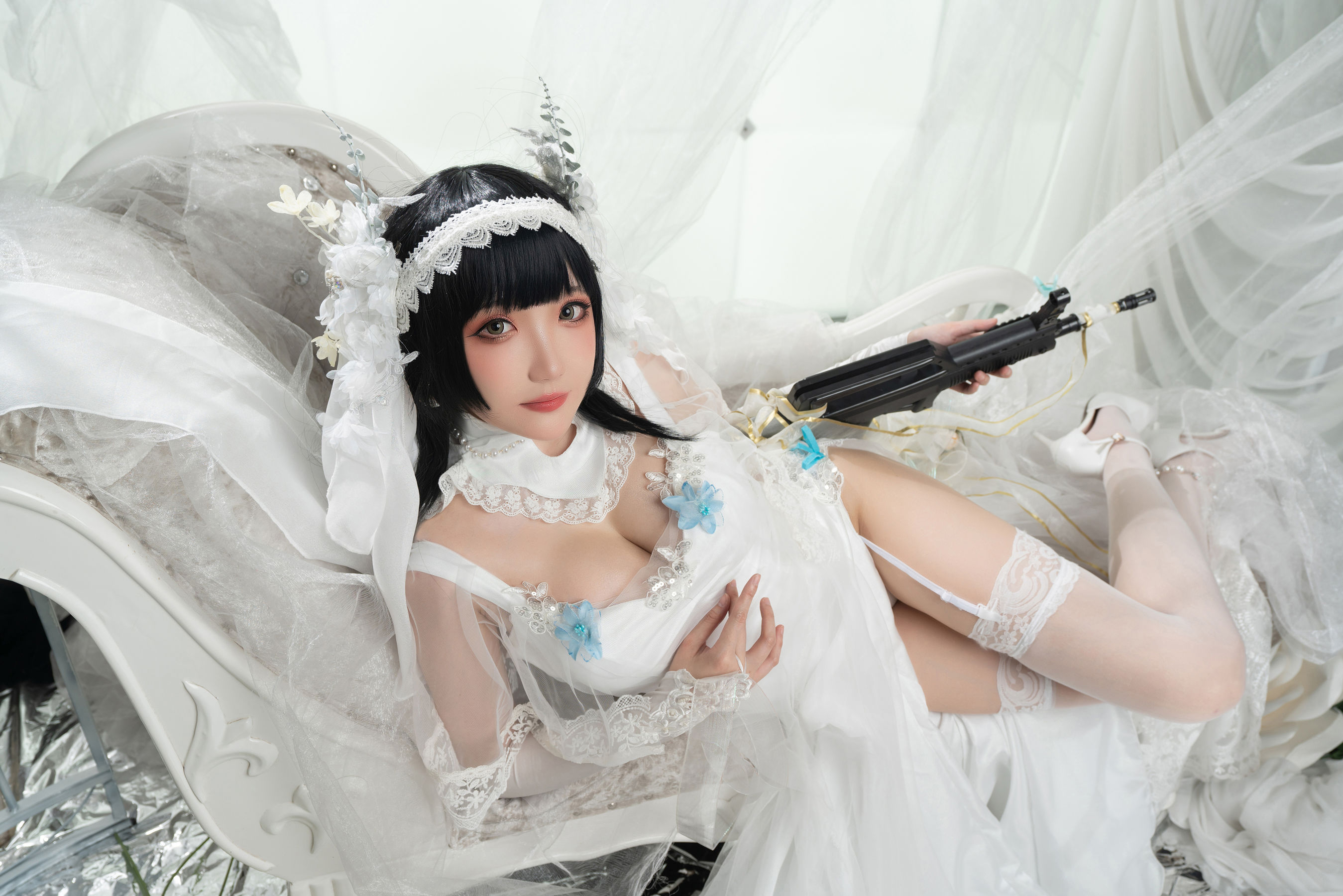 [网红COS] Coser瓜希酱福利 - 95式花嫁