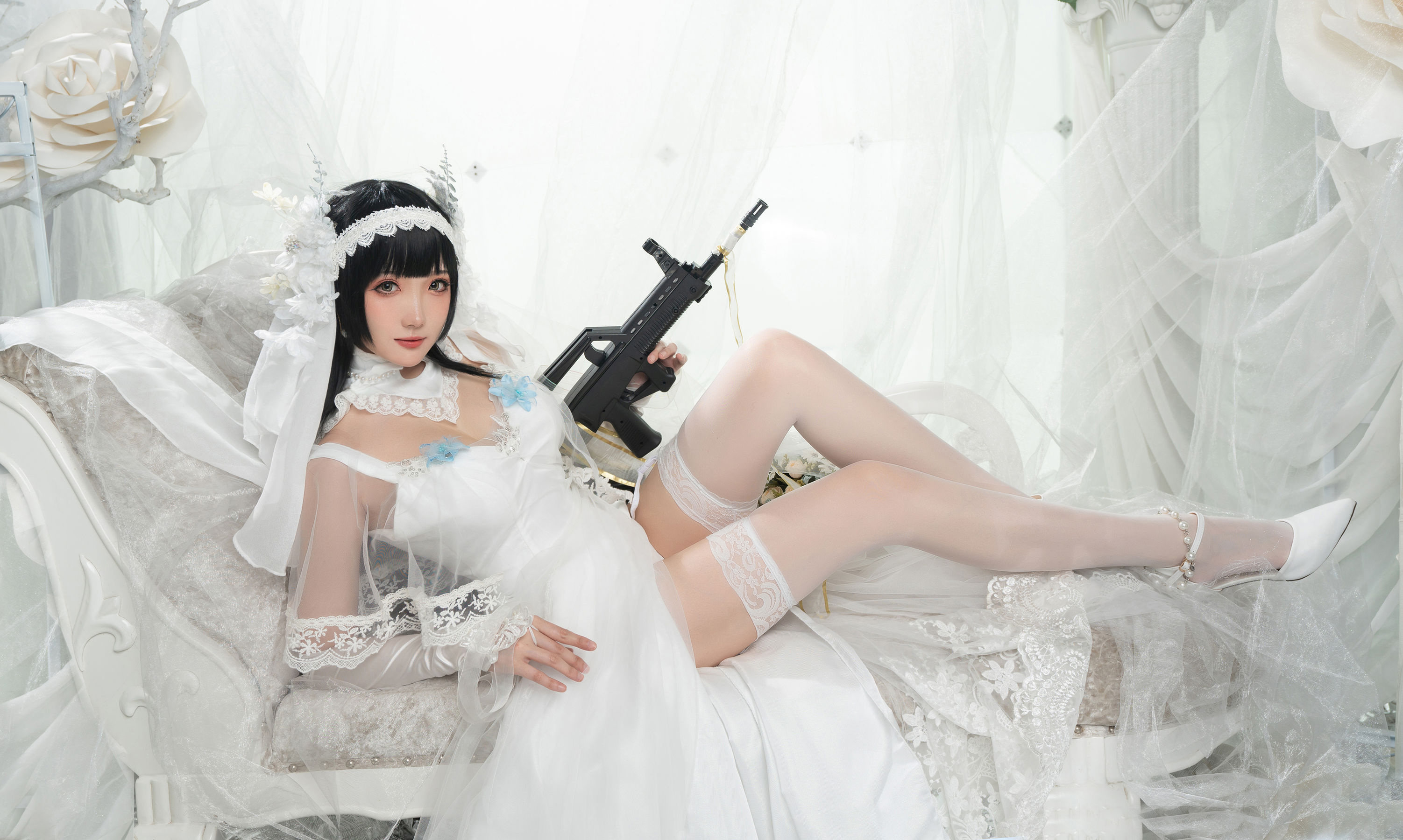 [网红COS] Coser瓜希酱福利 - 95式花嫁