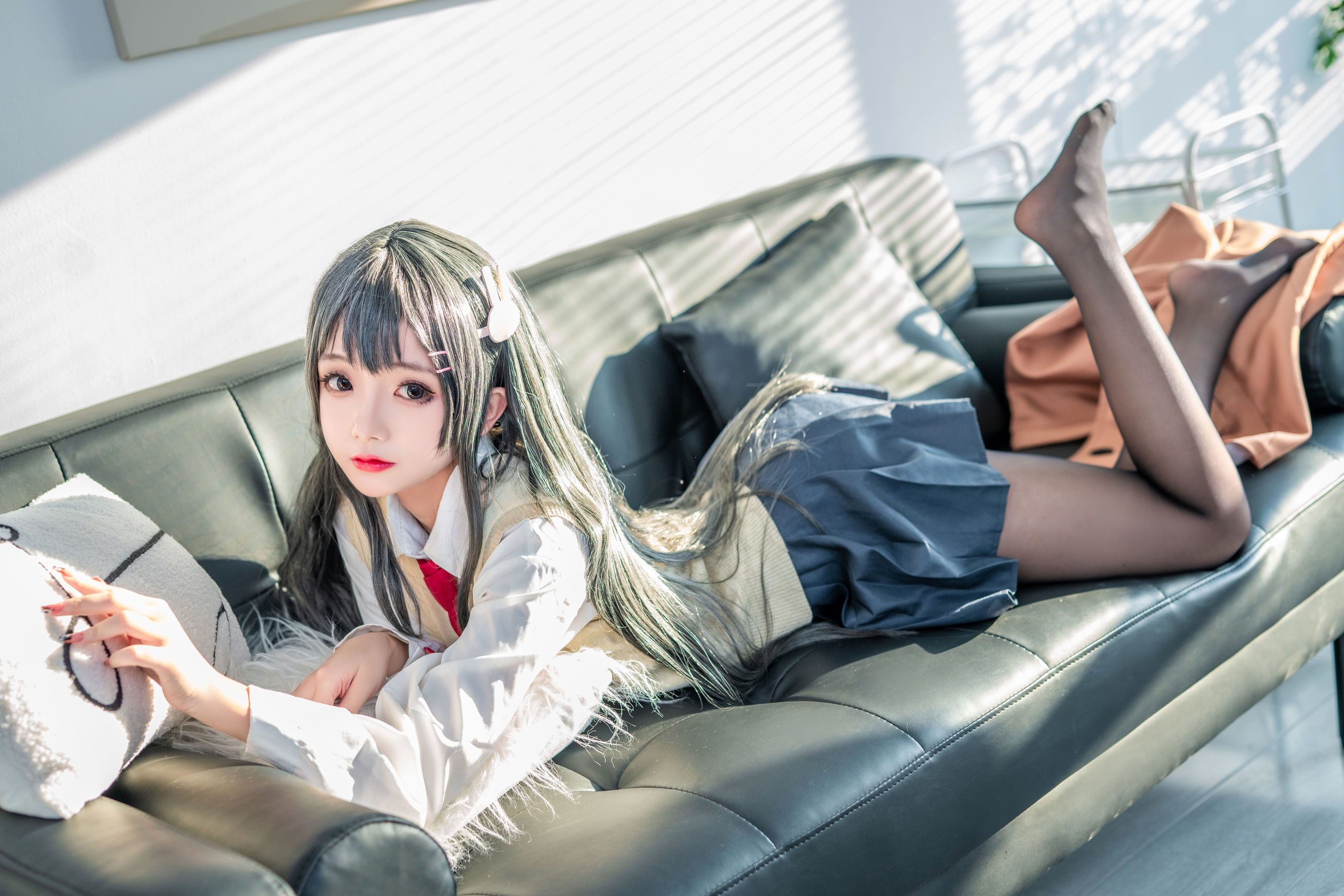 [网红COS] Cosplay日奈娇 - 麻衣校服