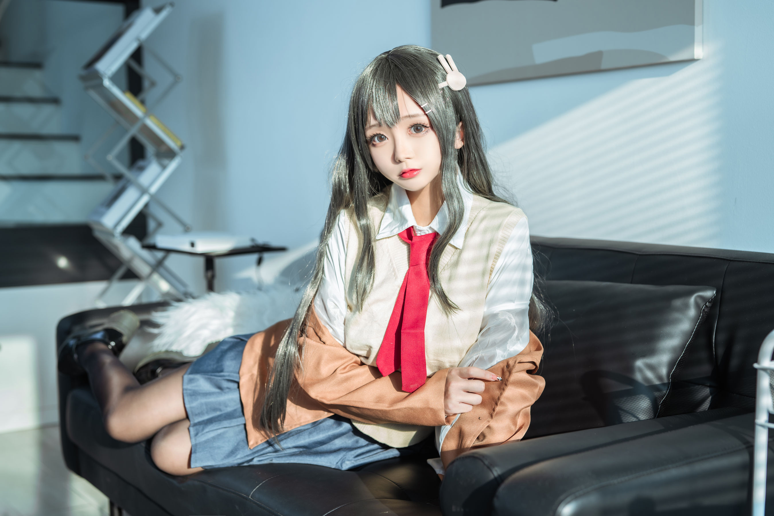 [网红COS] Cosplay日奈娇 - 麻衣校服