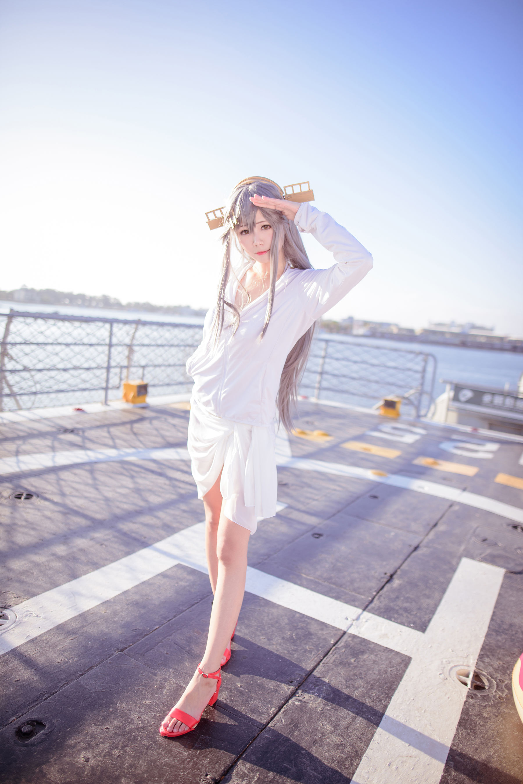 [网红COS] COS妹子Arty亞緹 - 艦これ はるな Haruna
