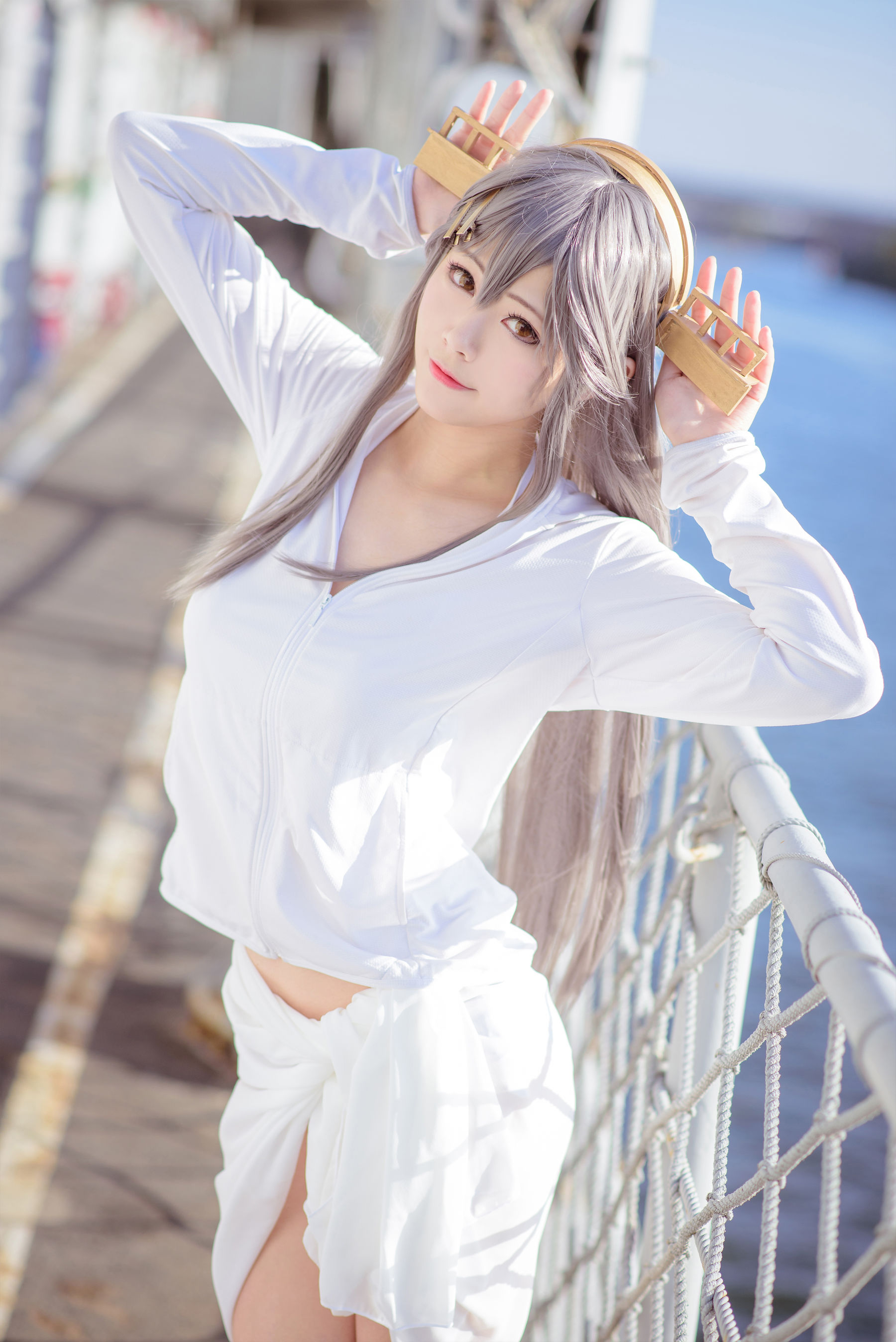 [网红COS] COS妹子Arty亞緹 - 艦これ はるな Haruna