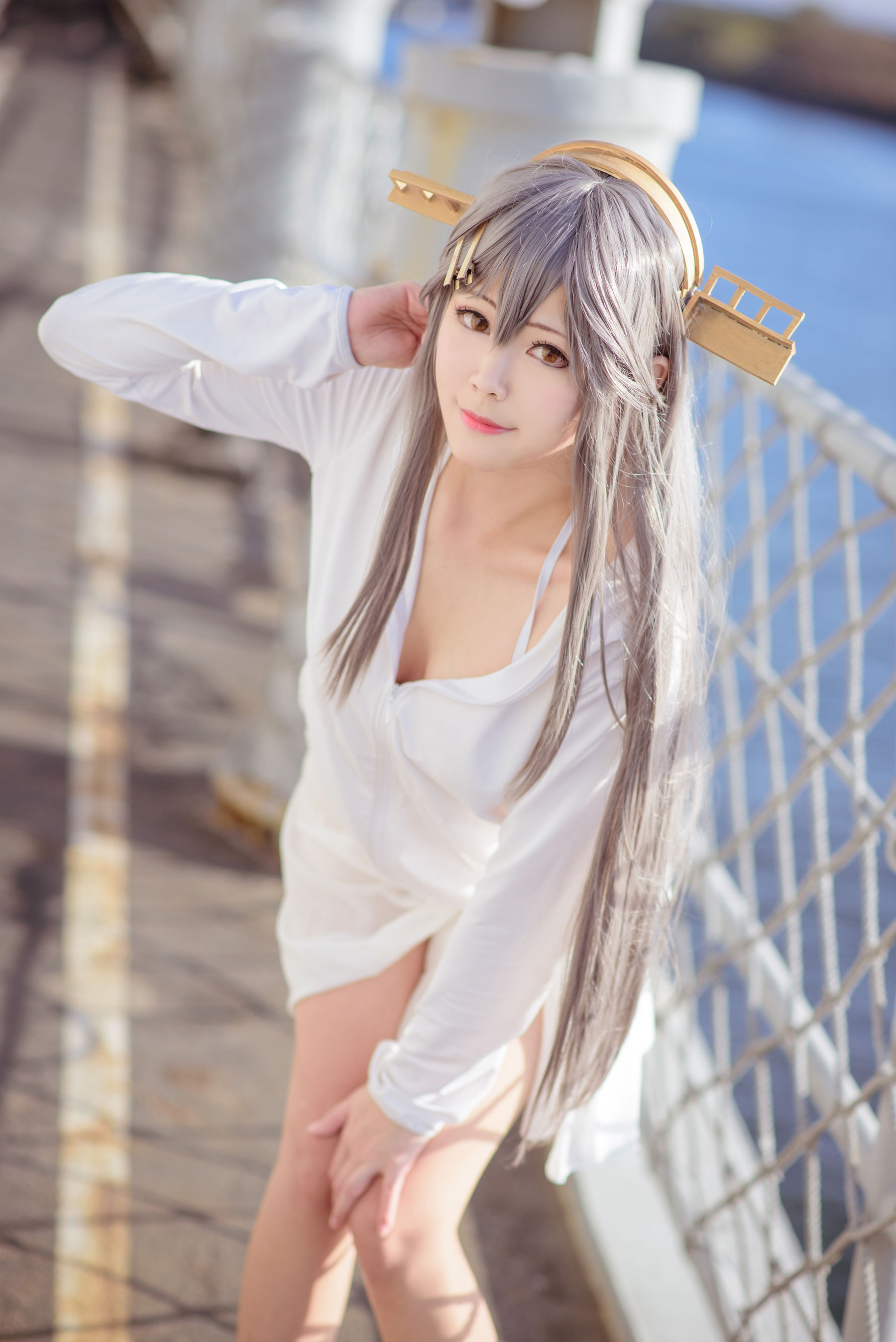 [网红COS] COS妹子Arty亞緹 - 艦これ はるな Haruna