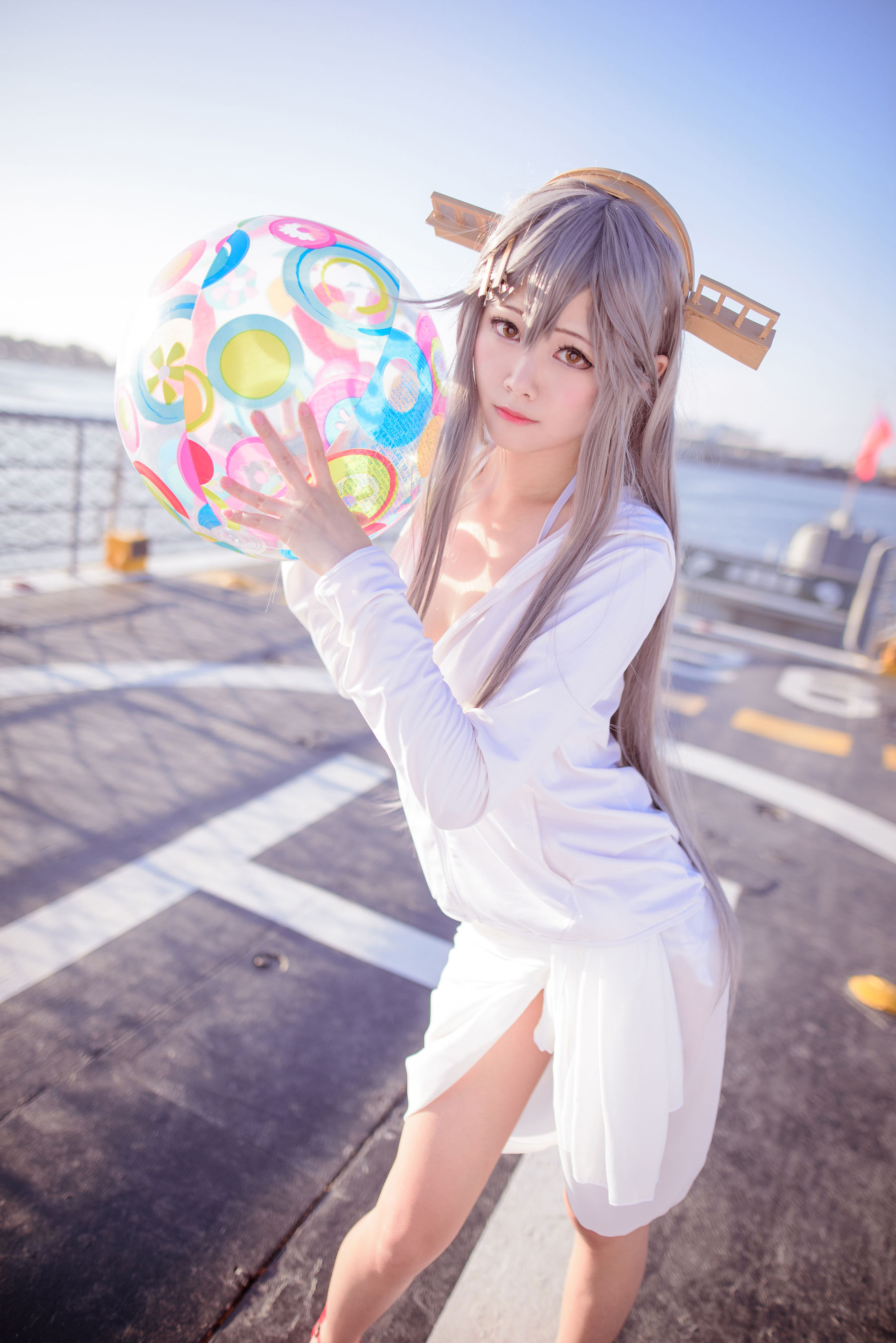 [网红COS] COS妹子Arty亞緹 - 艦これ はるな Haruna