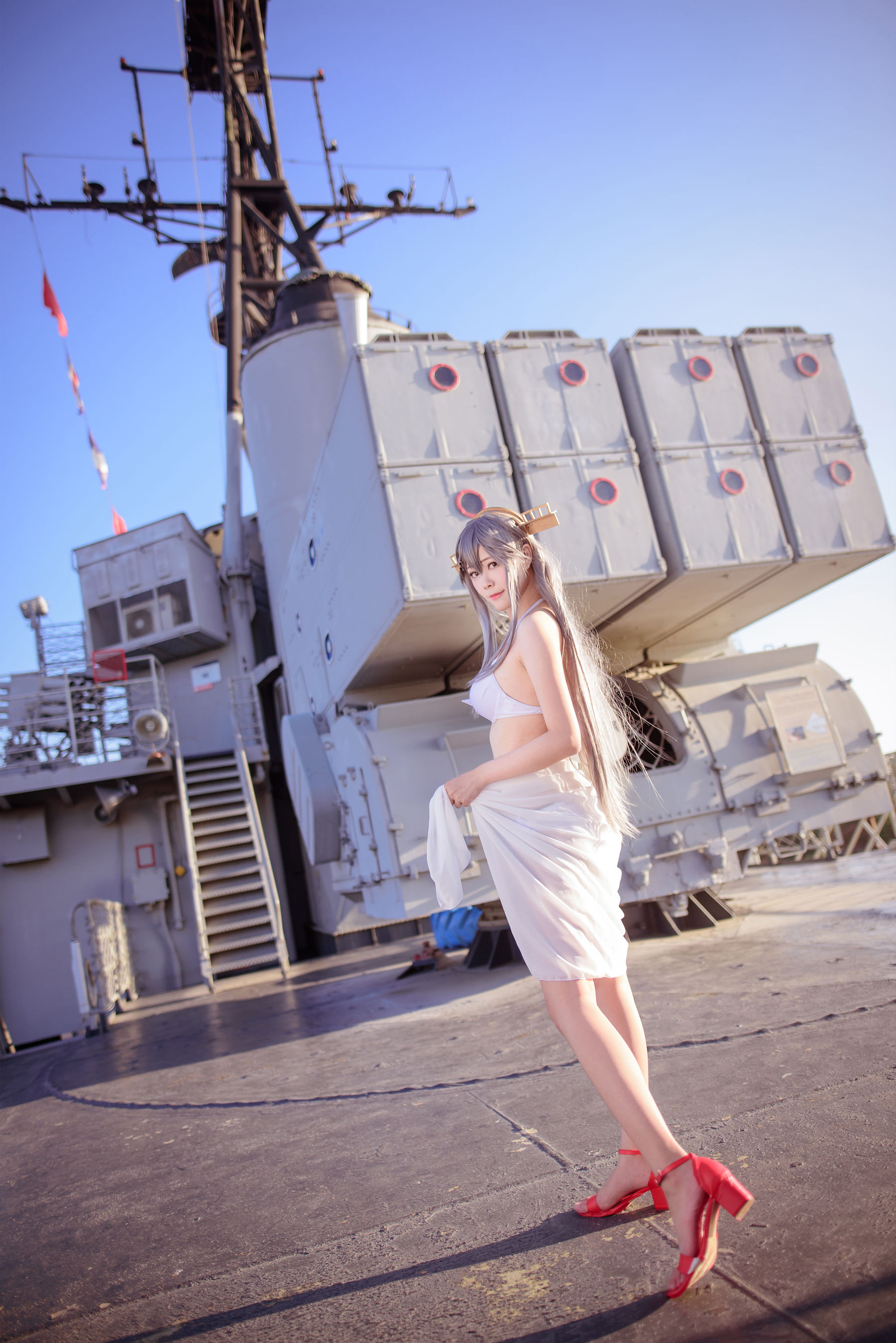 [网红COS] COS妹子Arty亞緹 - 艦これ はるな Haruna