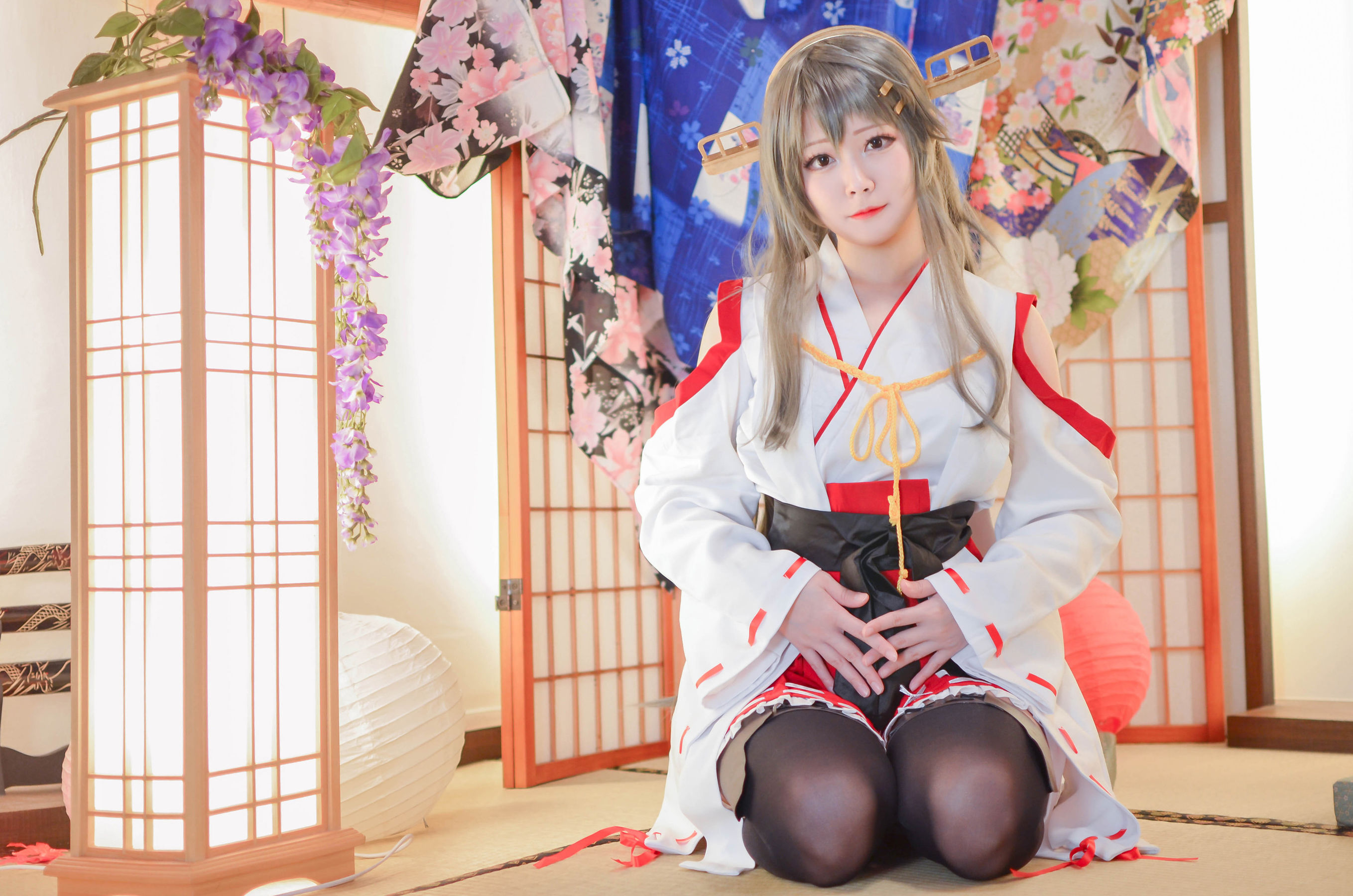[网红COS] COS妹子Arty亞緹 - 艦これ はるな Haruna