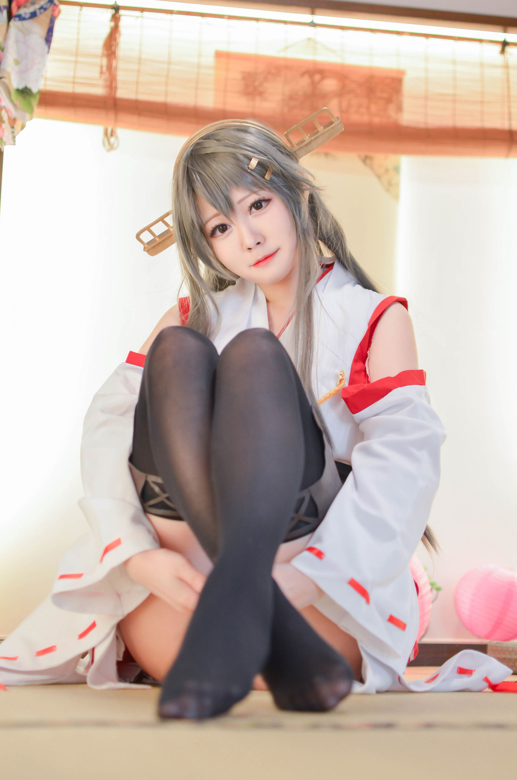 [网红COS] COS妹子Arty亞緹 - 艦これ はるな Haruna