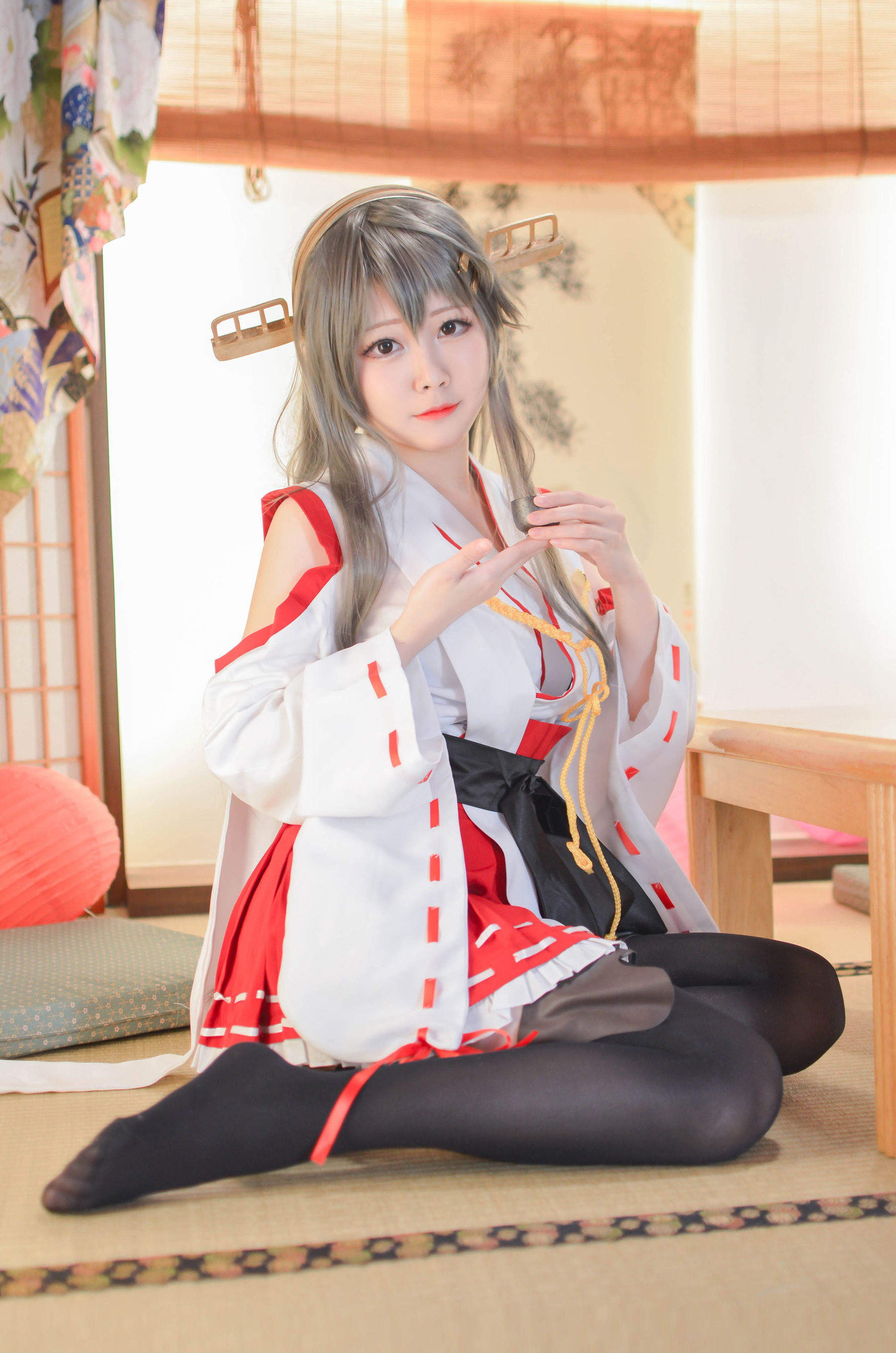 [网红COS] COS妹子Arty亞緹 - 艦これ はるな Haruna