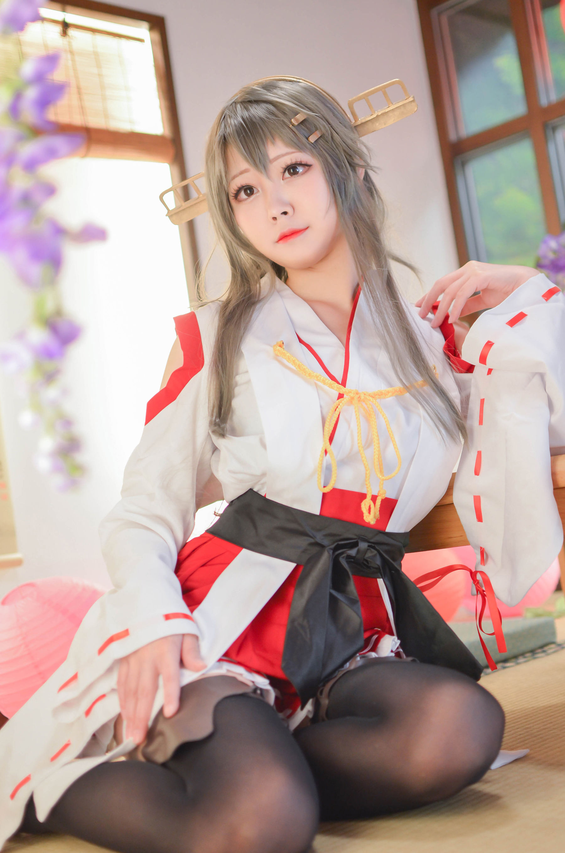 [网红COS] COS妹子Arty亞緹 - 艦これ はるな Haruna