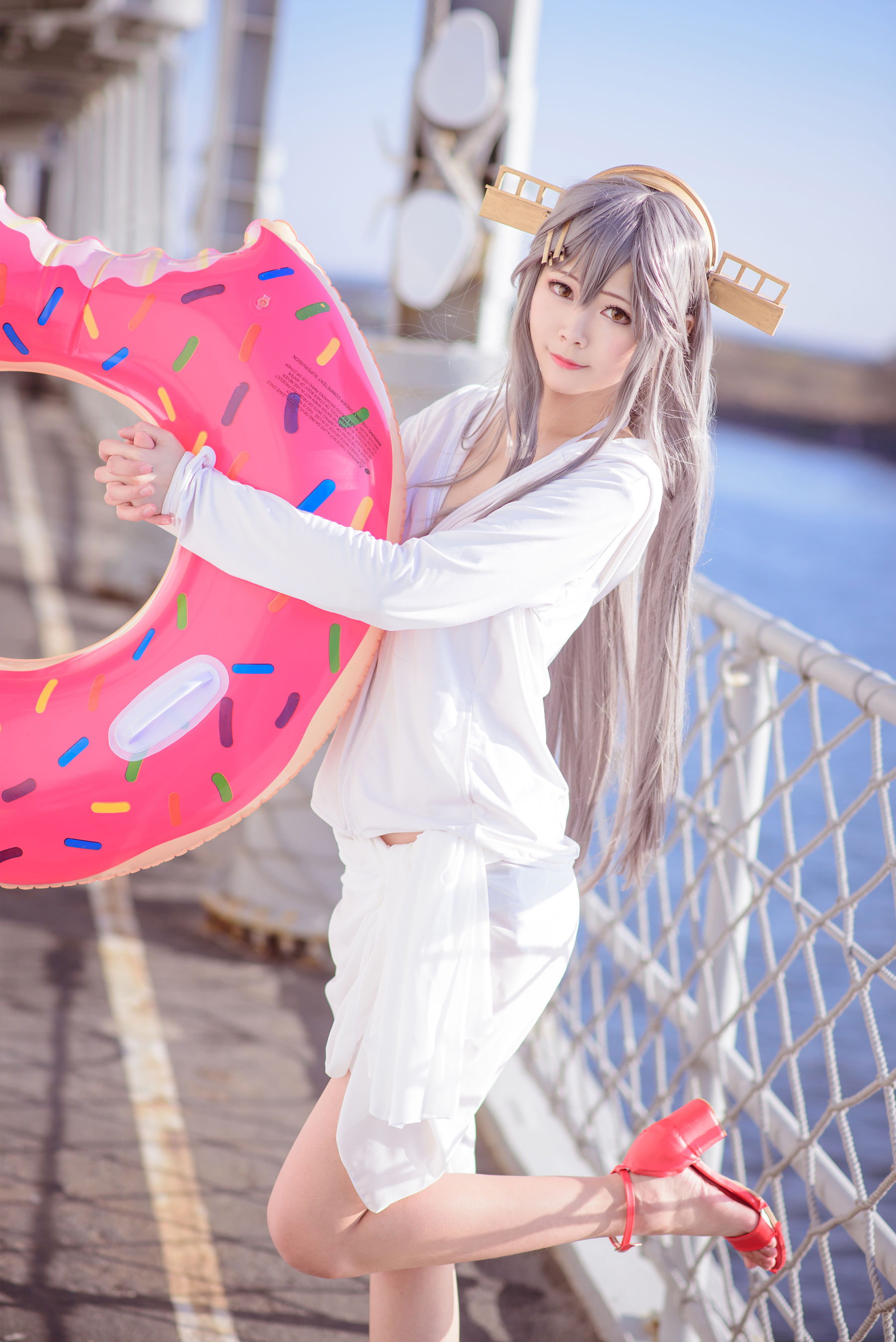 [网红COS] COS妹子Arty亞緹 - 艦これ はるな Haruna