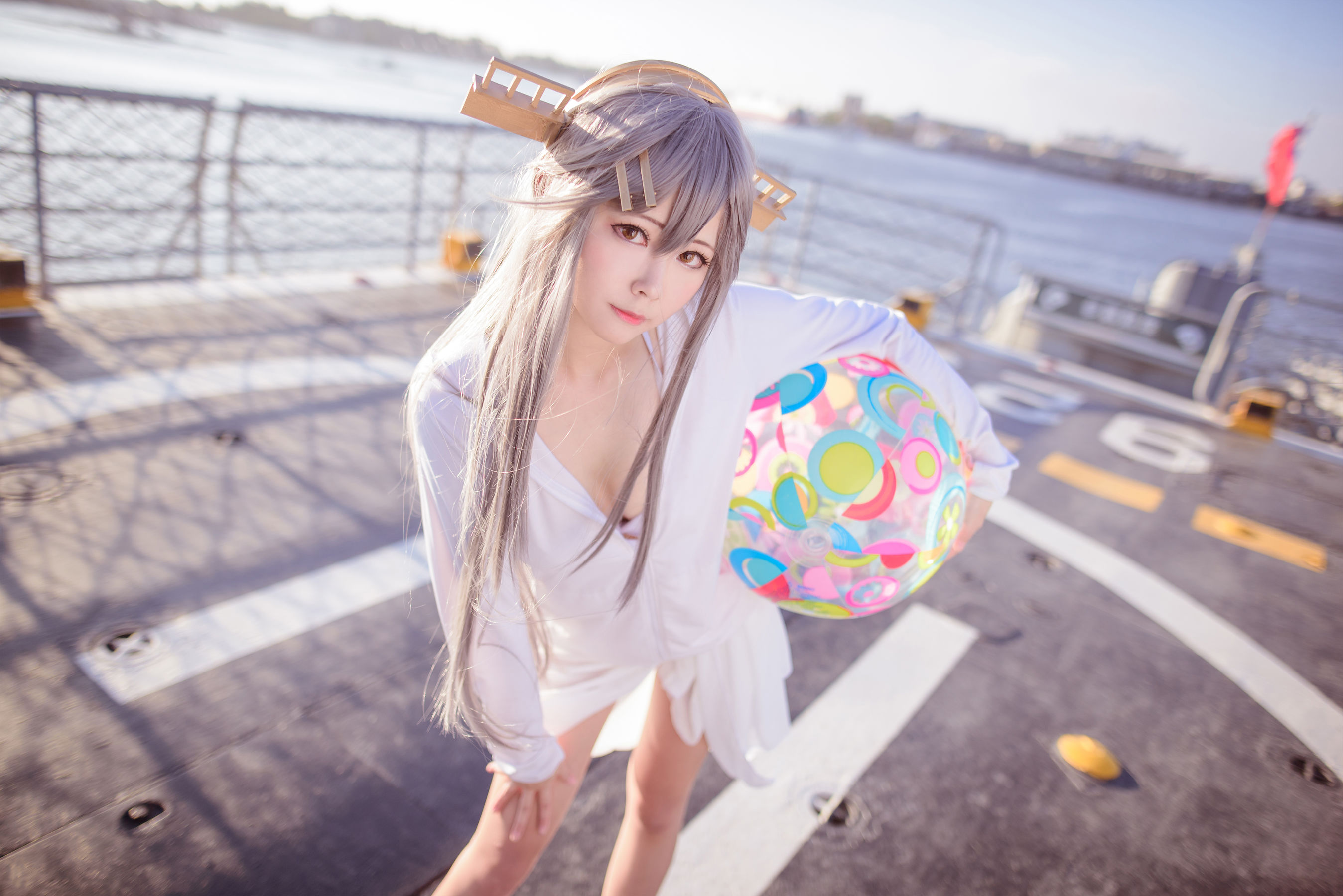 [网红COS] COS妹子Arty亞緹 - 艦これ はるな Haruna