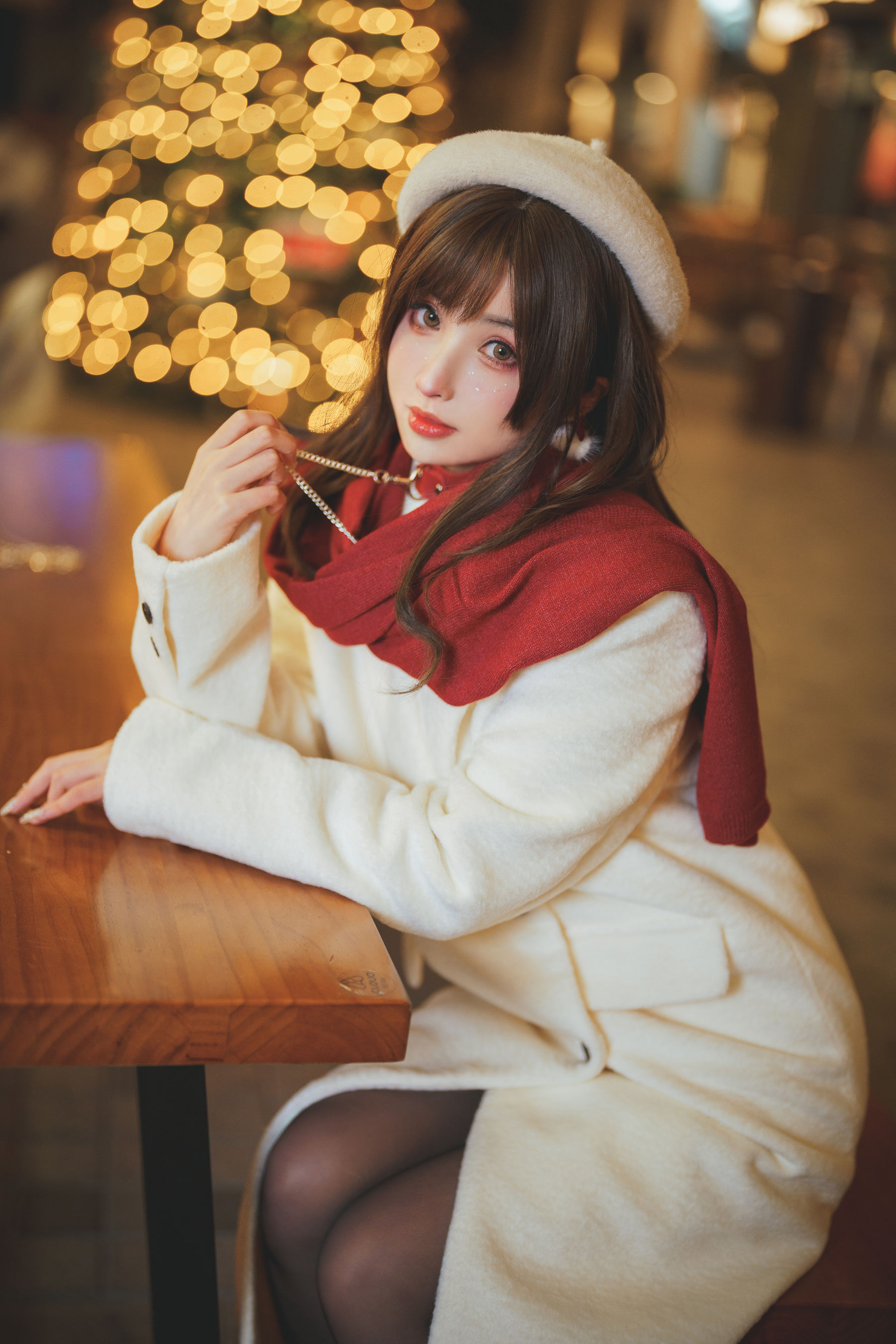 [网红COS] COS福利rioko凉凉子(肉扣热热子) - 圣诞麋鹿套装