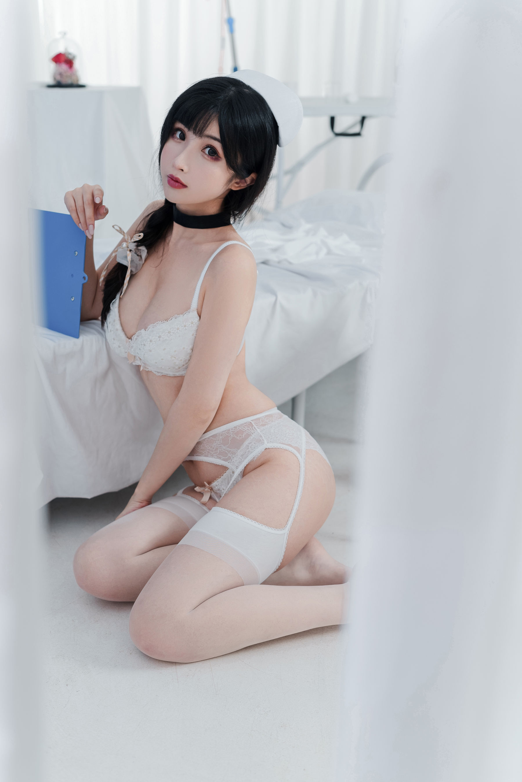 [网红COS] COS福利rioko凉凉子(肉扣热热子) - 采集室实习护士
