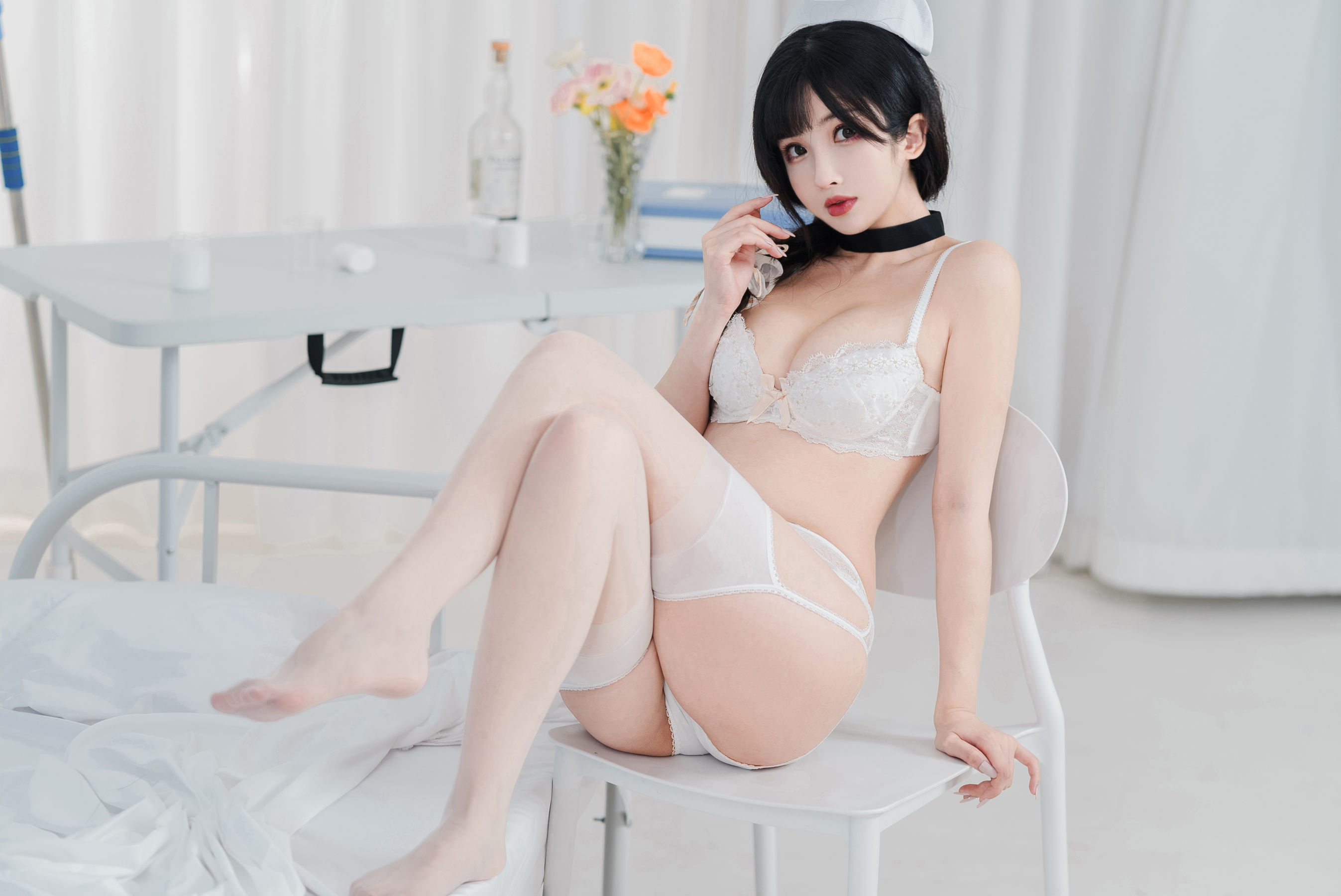 [网红COS] COS福利rioko凉凉子(肉扣热热子) - 采集室实习护士