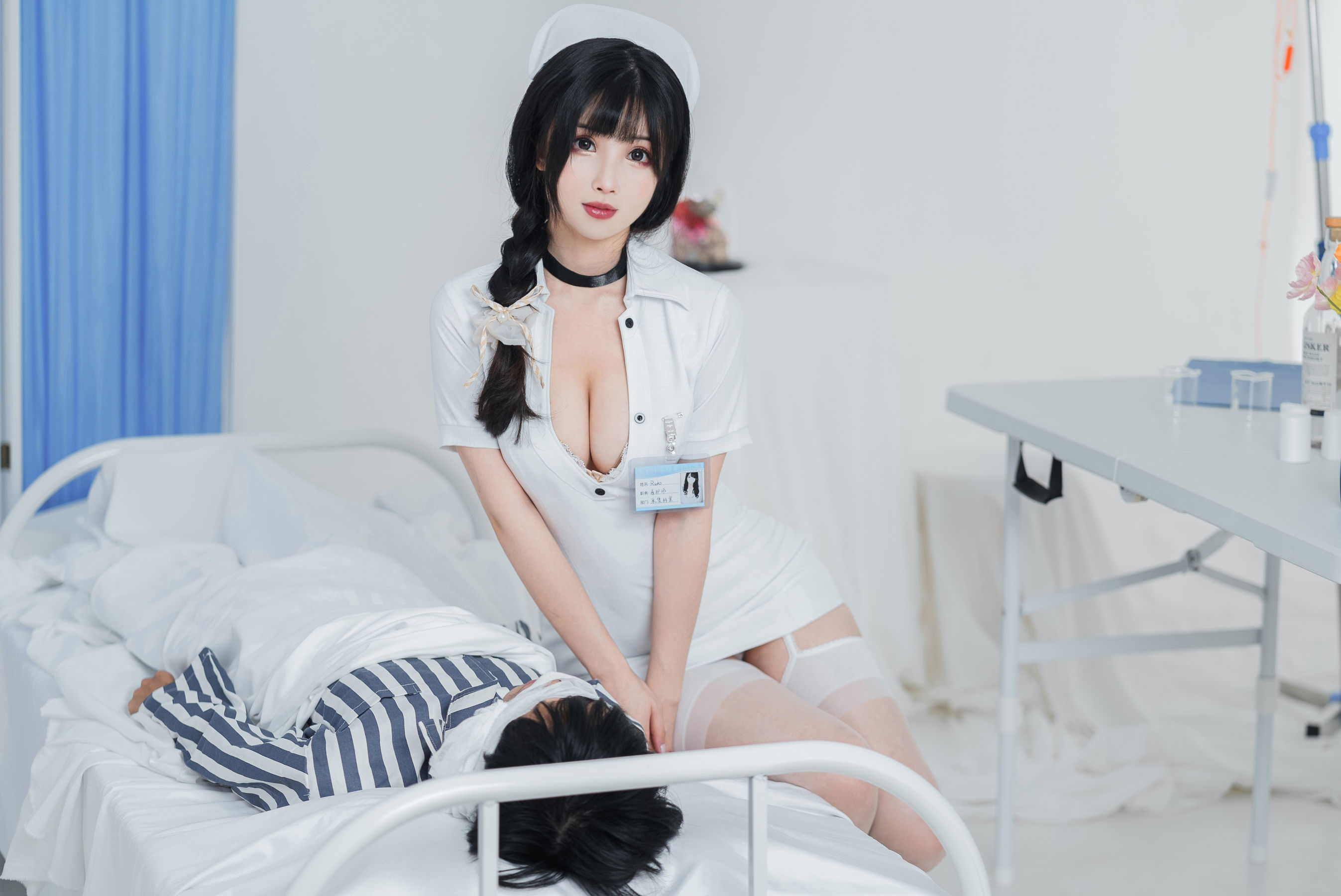 [网红COS] COS福利rioko凉凉子(肉扣热热子) - 采集室实习护士