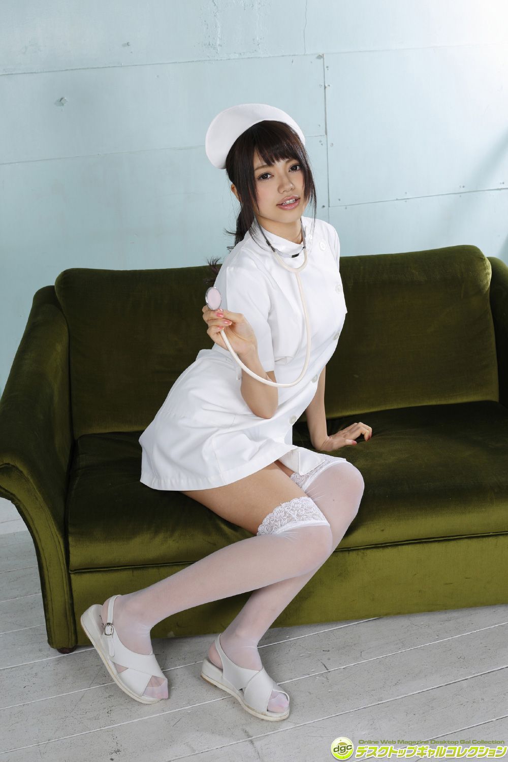小間千代《人気急上昇！スラリ伸びた美脚＆Ｇカップ！》 [DGC] NO.1245