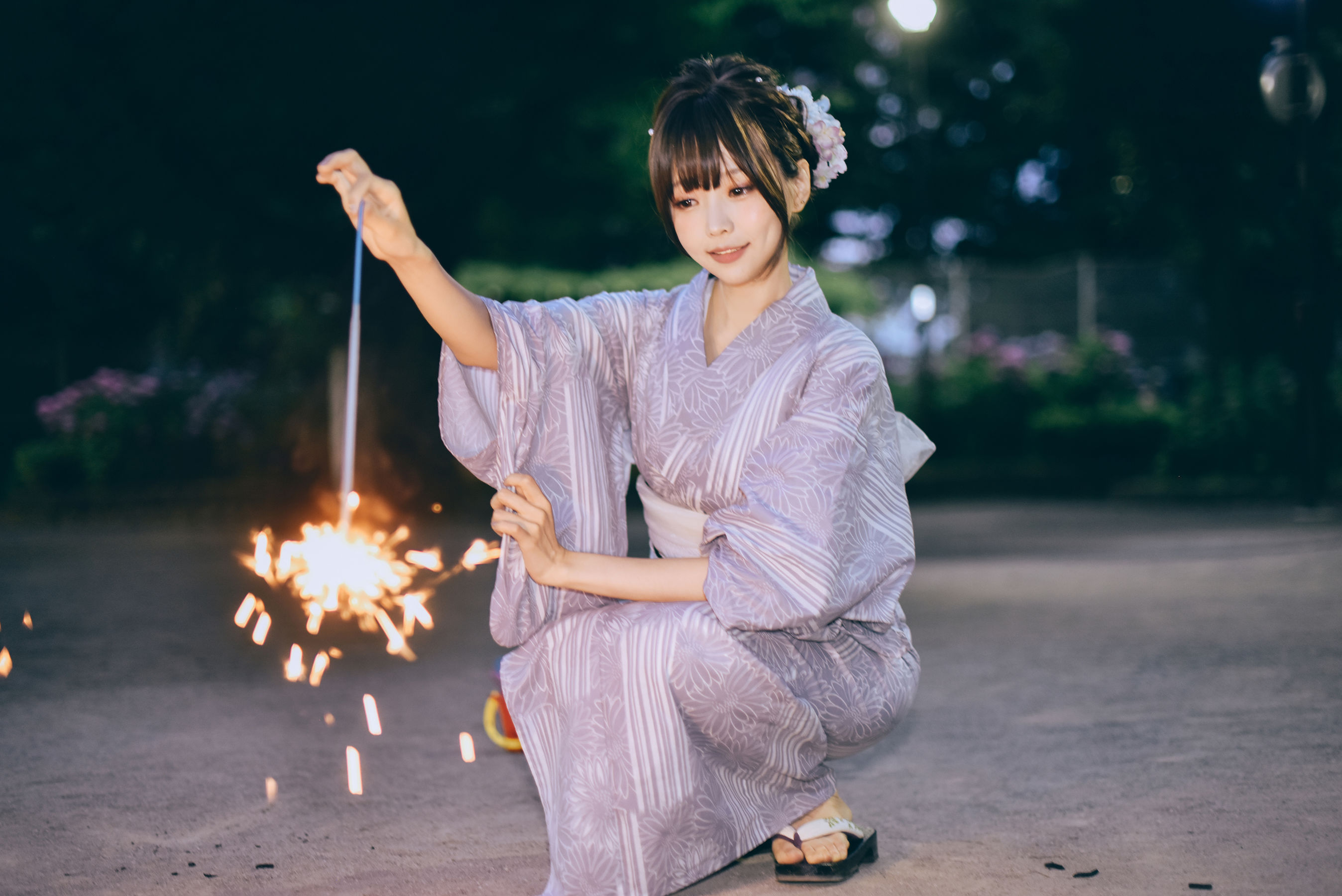 [网红COS] Ely_eee(ElyEE子) - Yukata