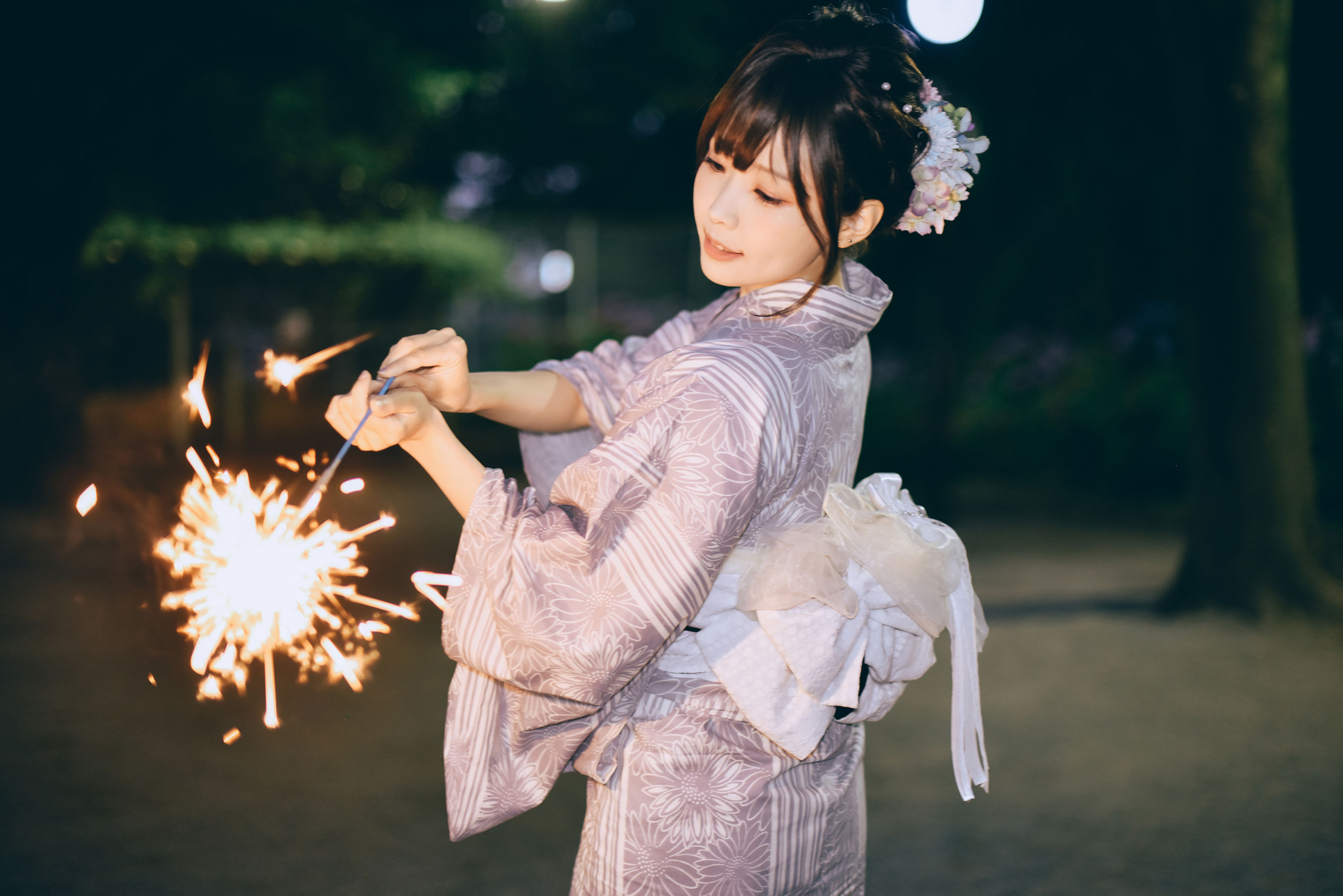 [网红COS] Ely_eee(ElyEE子) - Yukata