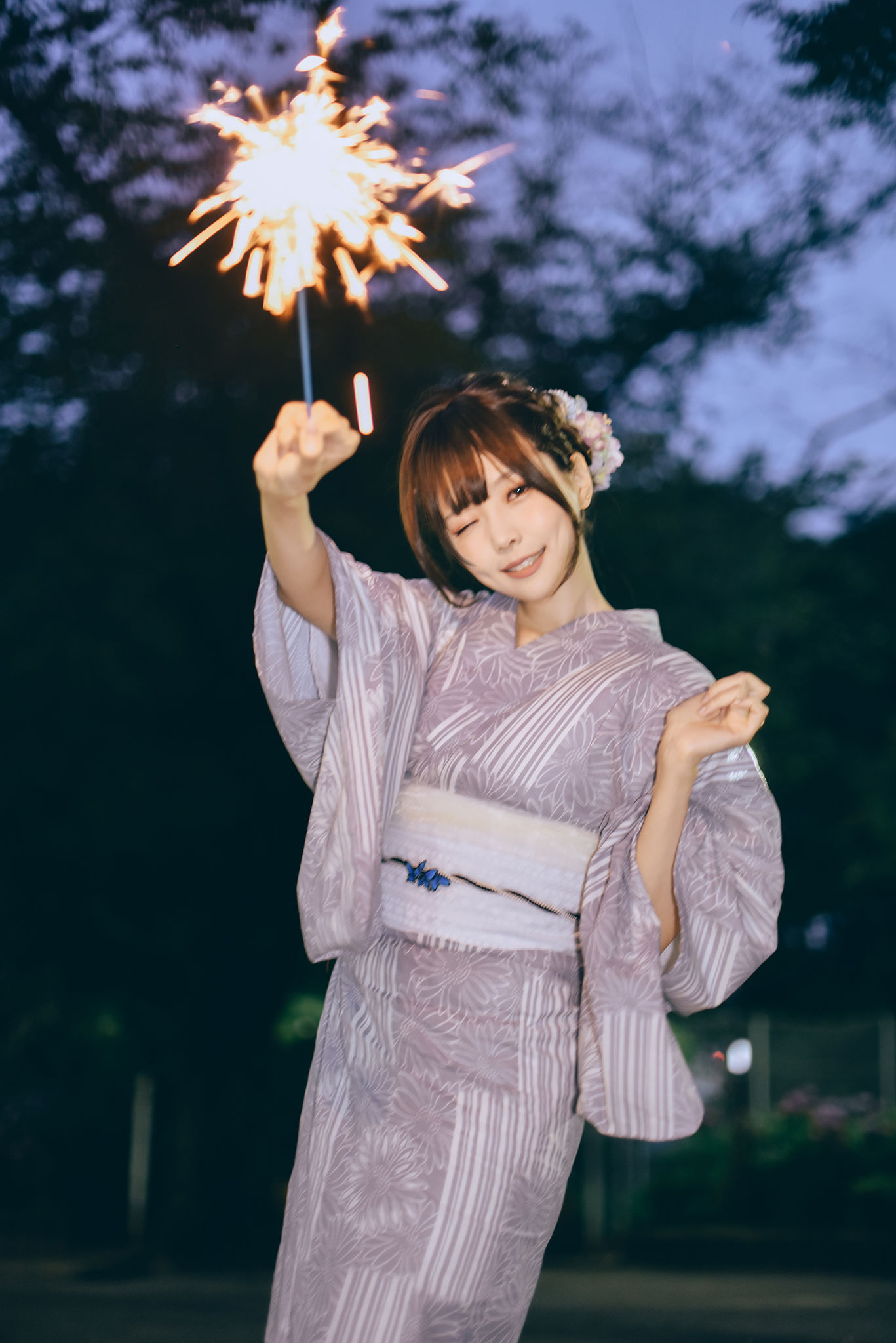 [网红COS] Ely_eee(ElyEE子) - Yukata