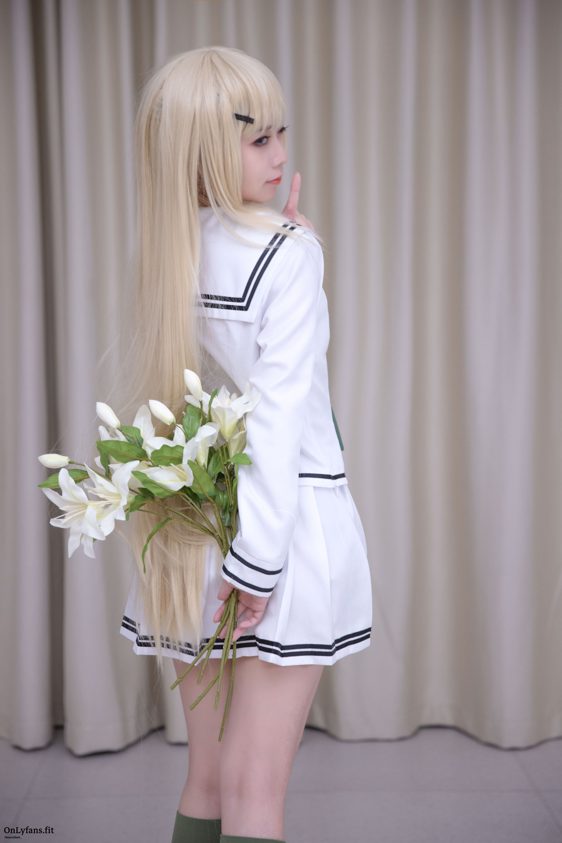 [网红COS] G44不会受伤 - 万华镜姐弟花