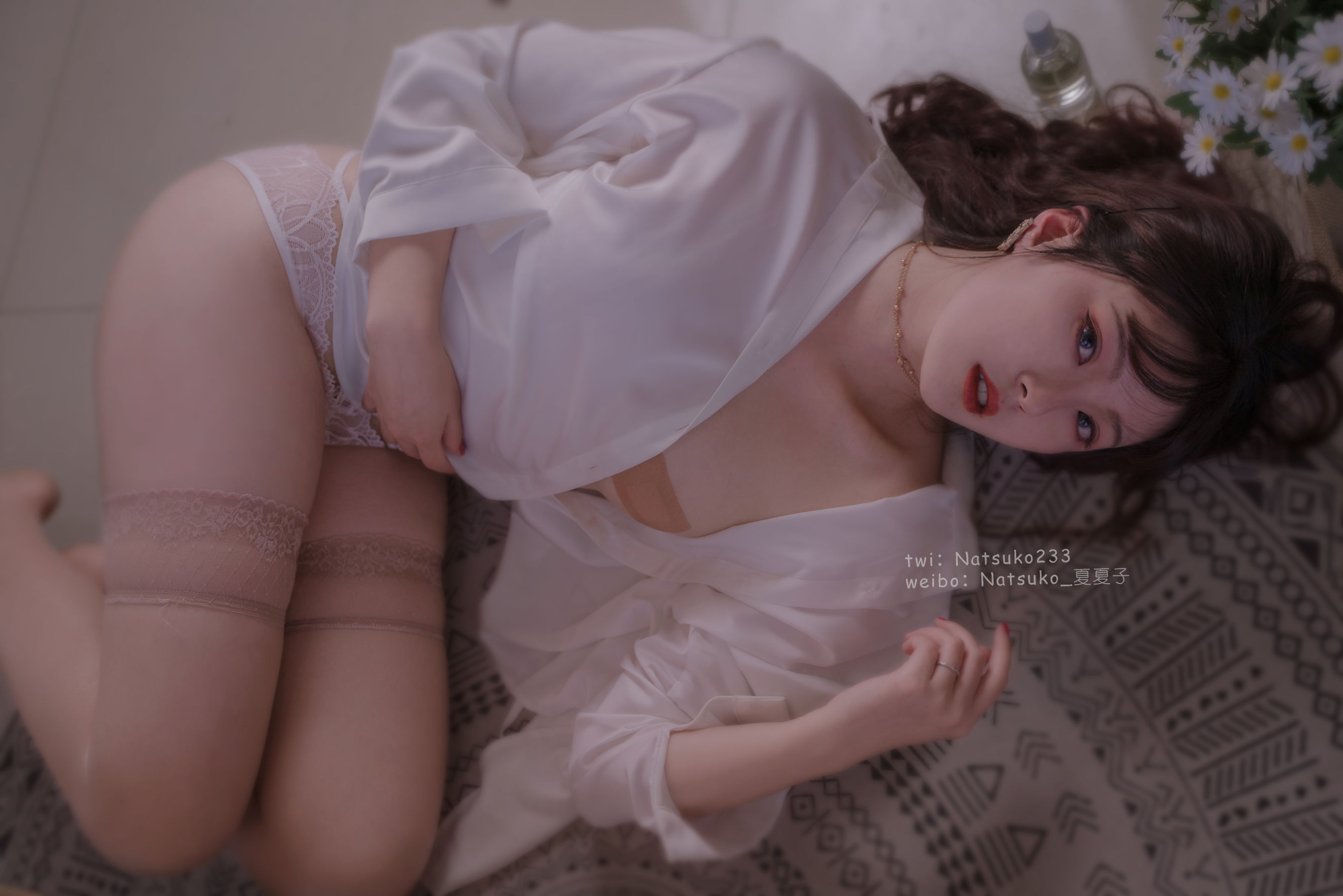 [网红COS] Natsuko夏夏子 - 男友衬衫
