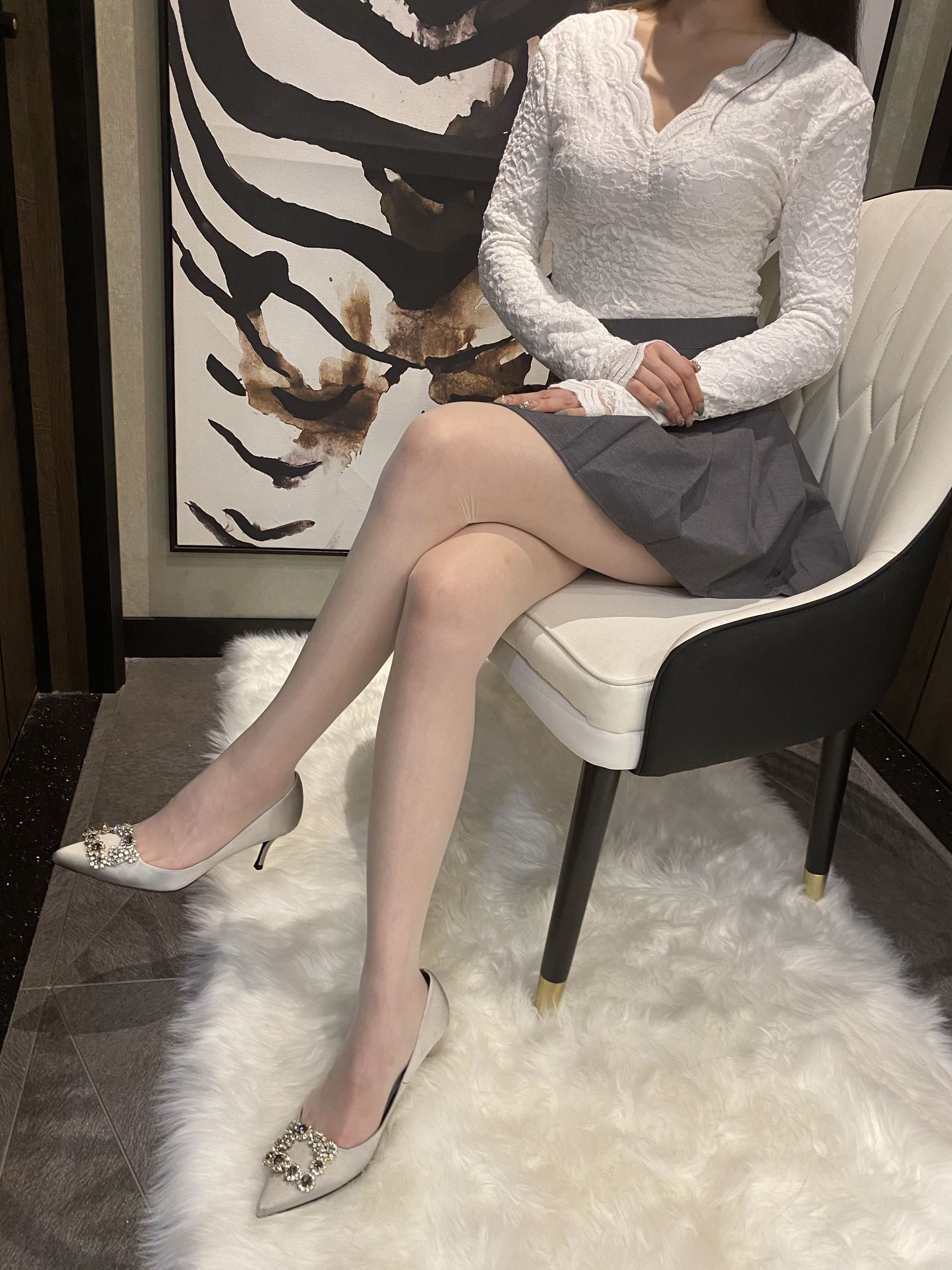 丝足博主麋鹿_Monroe 2020.02.08 薄丝风情