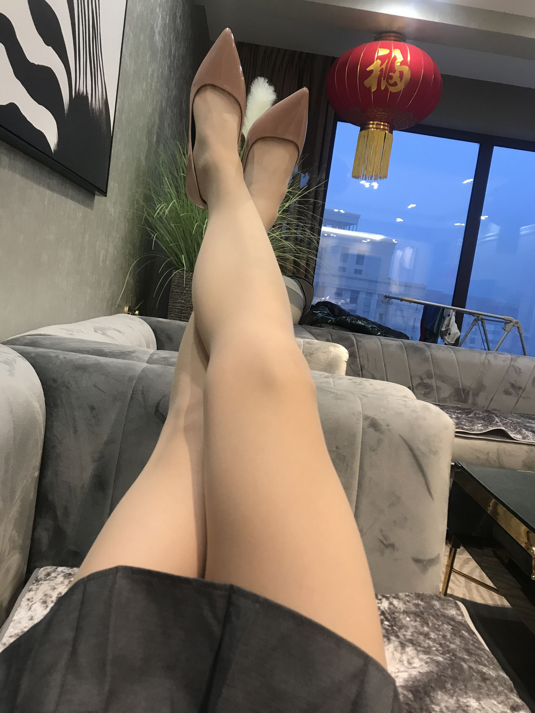 丝足博主麋鹿_Monroe 2020.03.06 居家丝秀