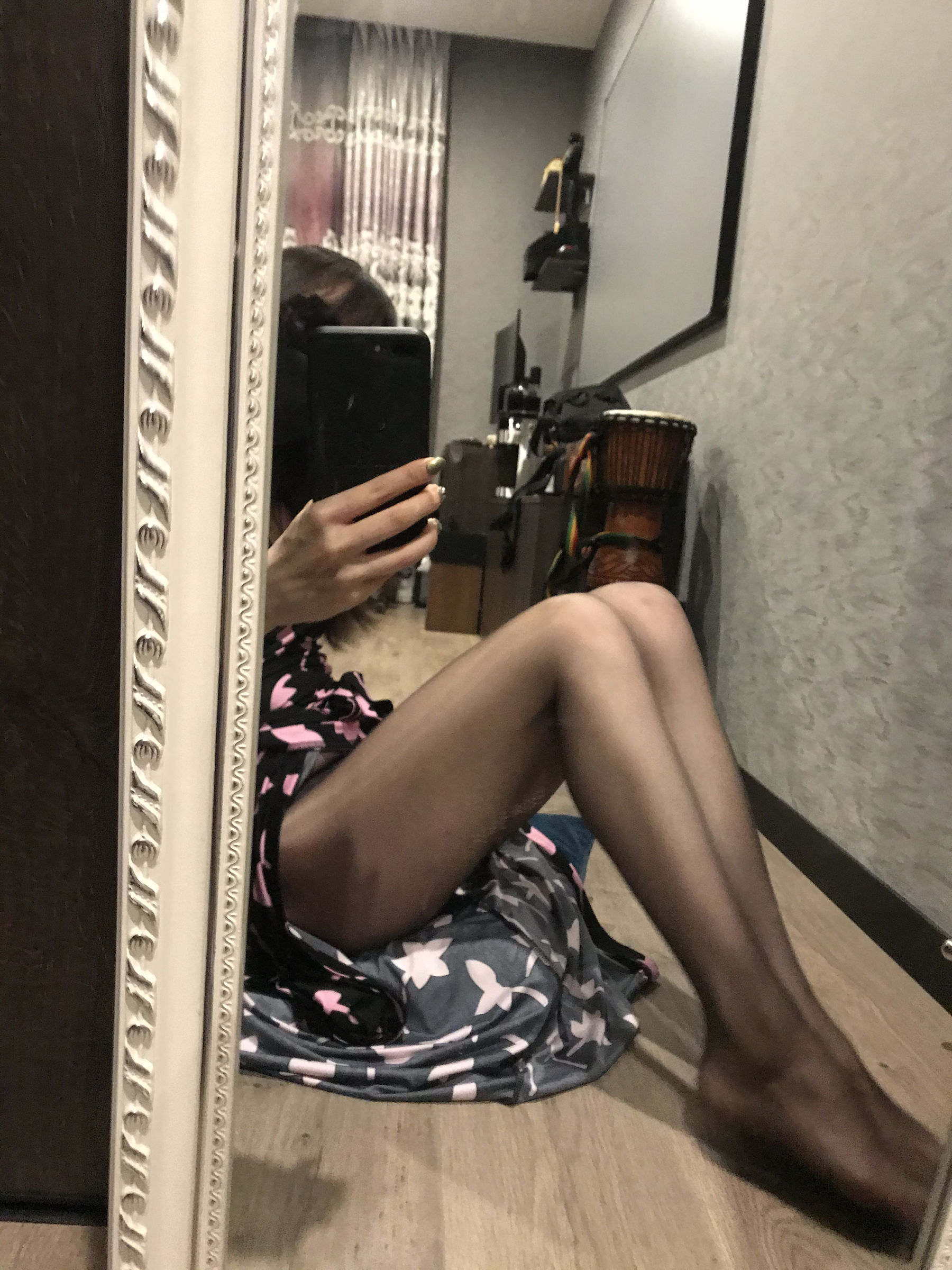 丝足博主麋鹿_Monroe 2020.03.23 包臀黑丝