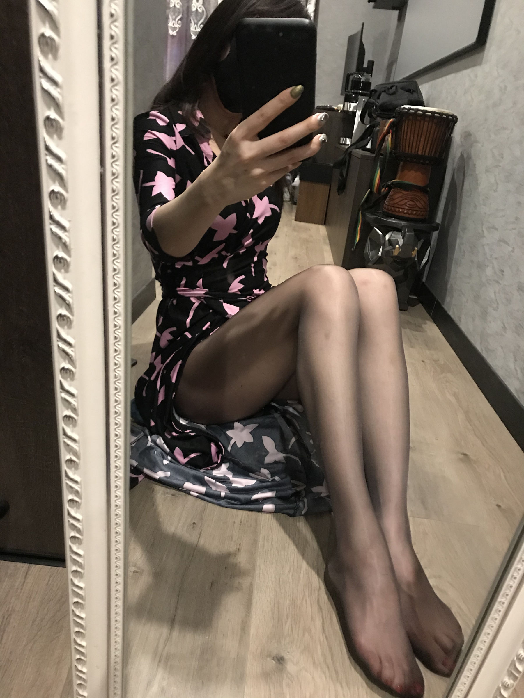 丝足博主麋鹿_Monroe 2020.03.23 包臀黑丝