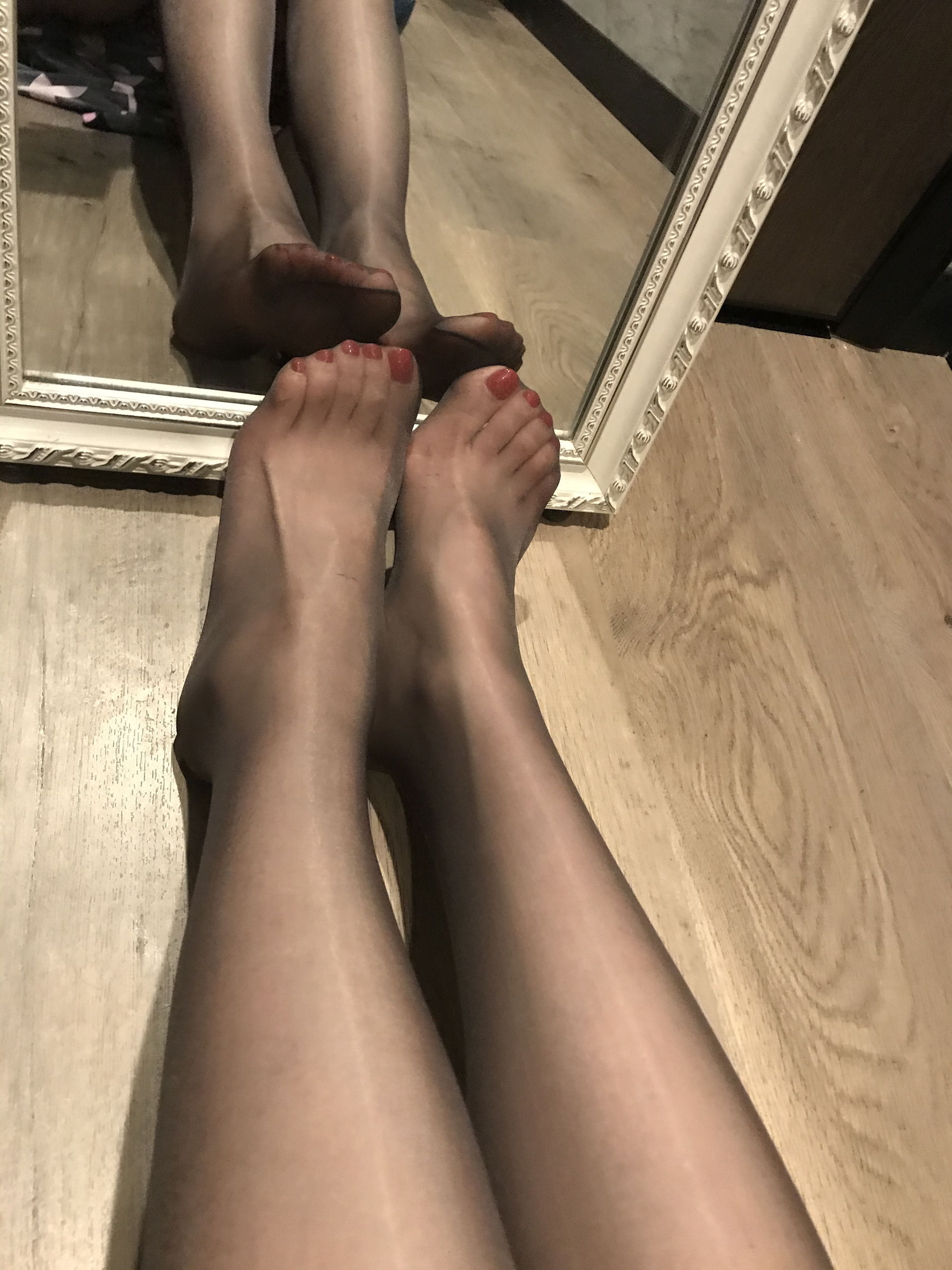 丝足博主麋鹿_Monroe 2020.03.23 包臀黑丝