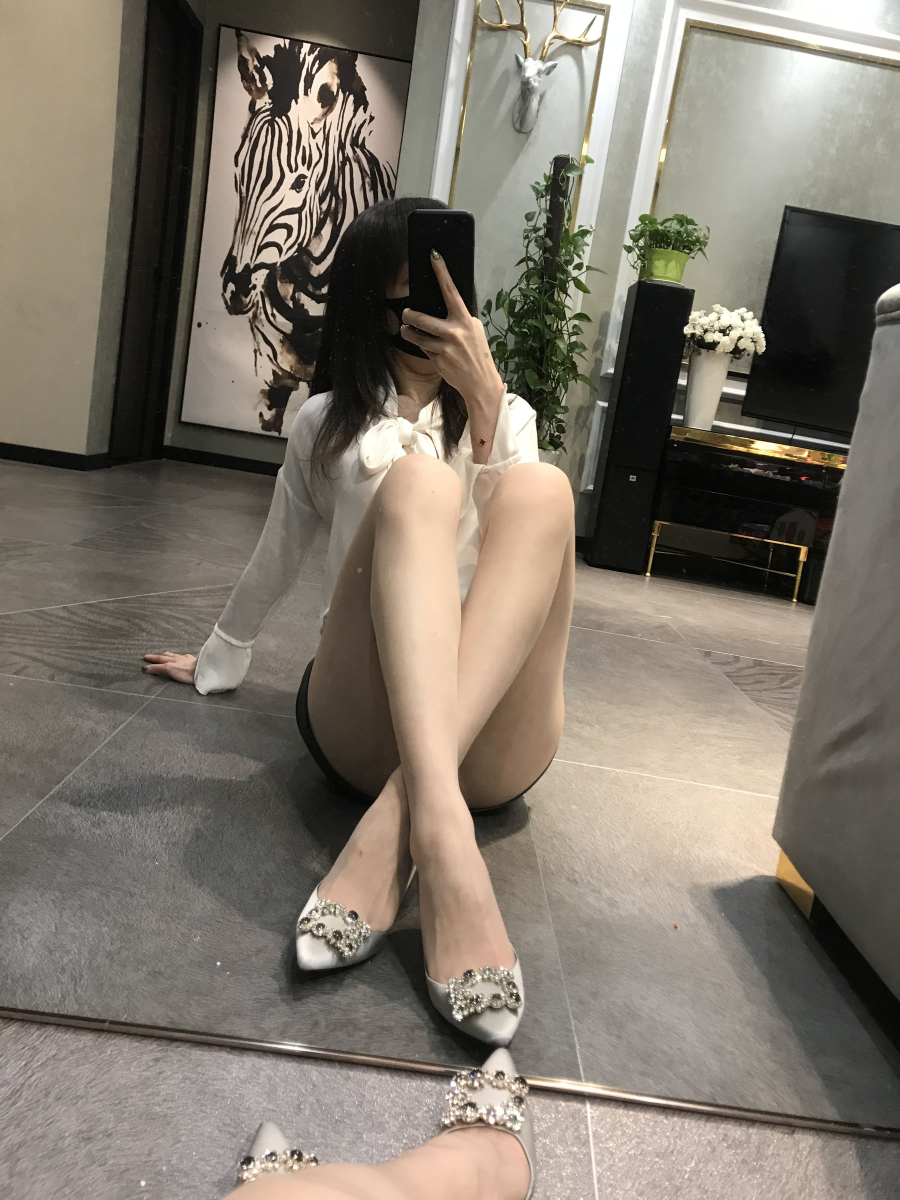丝足博主麋鹿_Monroe 2020.04.04 圆臀诱惑