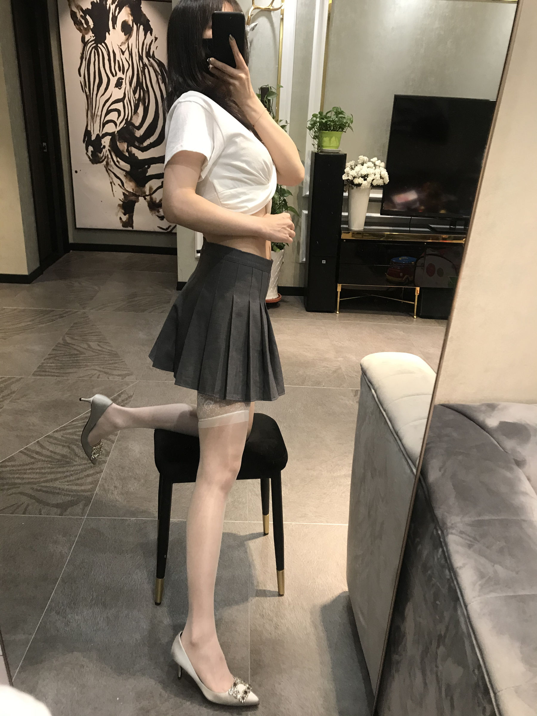 丝足博主麋鹿_Monroe 2020.04.04 圆臀诱惑