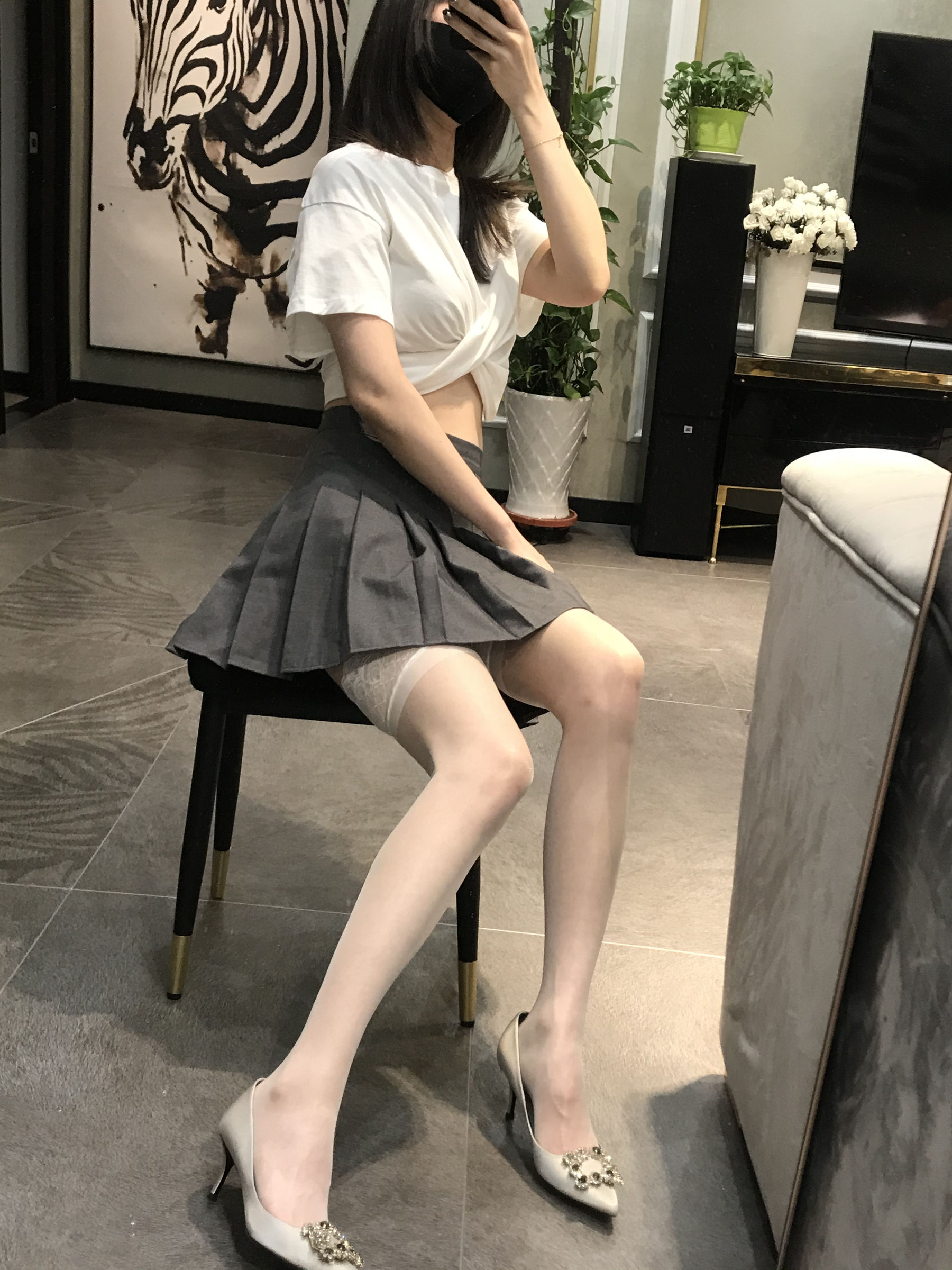 丝足博主麋鹿_Monroe 2020.04.04 圆臀诱惑