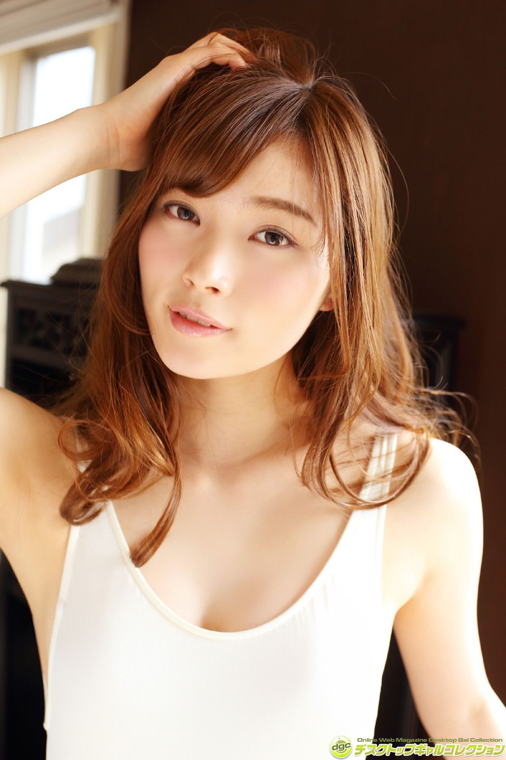 橋本真帆《スレンダーボディに透き通るような白い肌!》 [DGC] NO.1252
