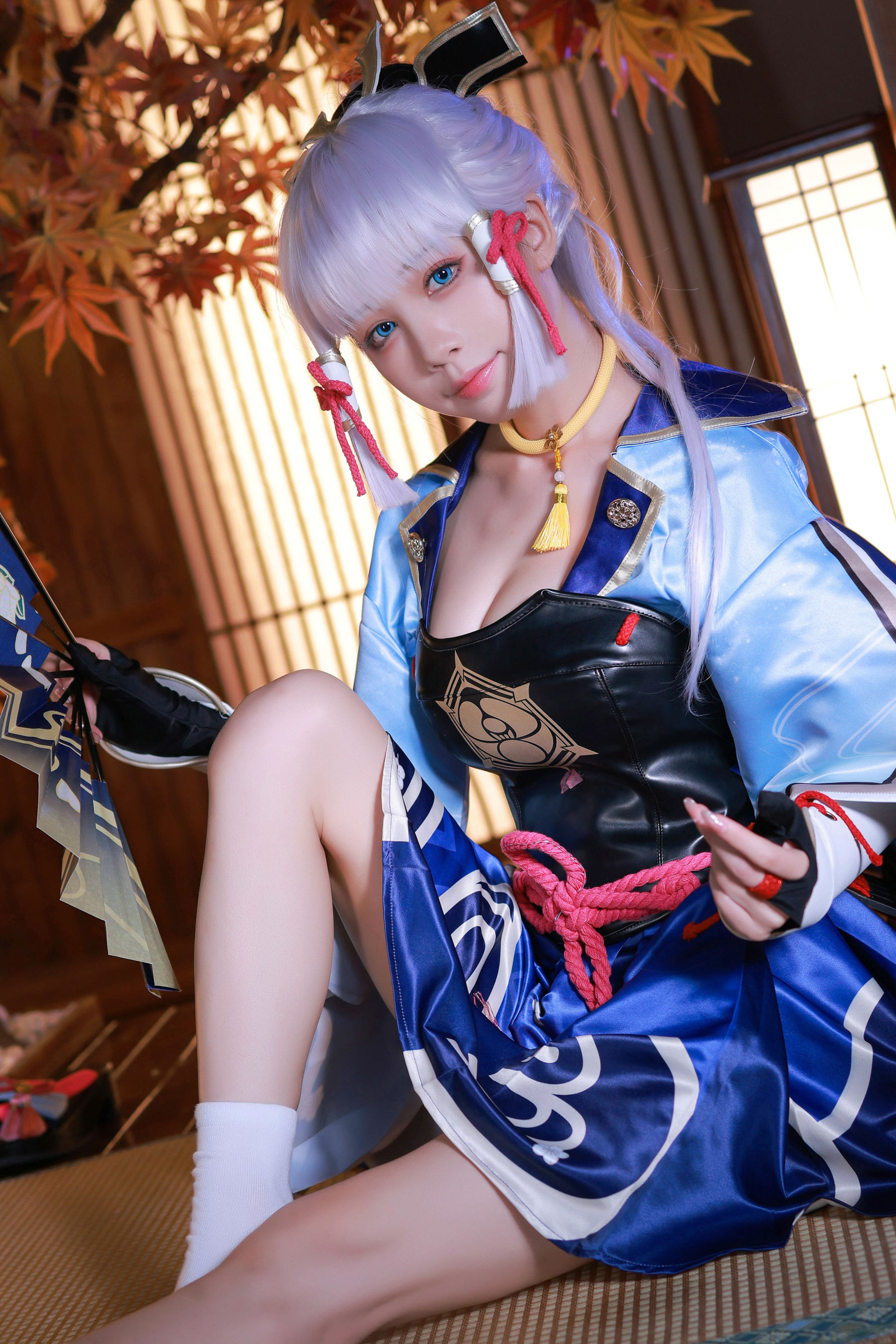 [网红COS] 动漫博主水淼aqua - 神里绫华